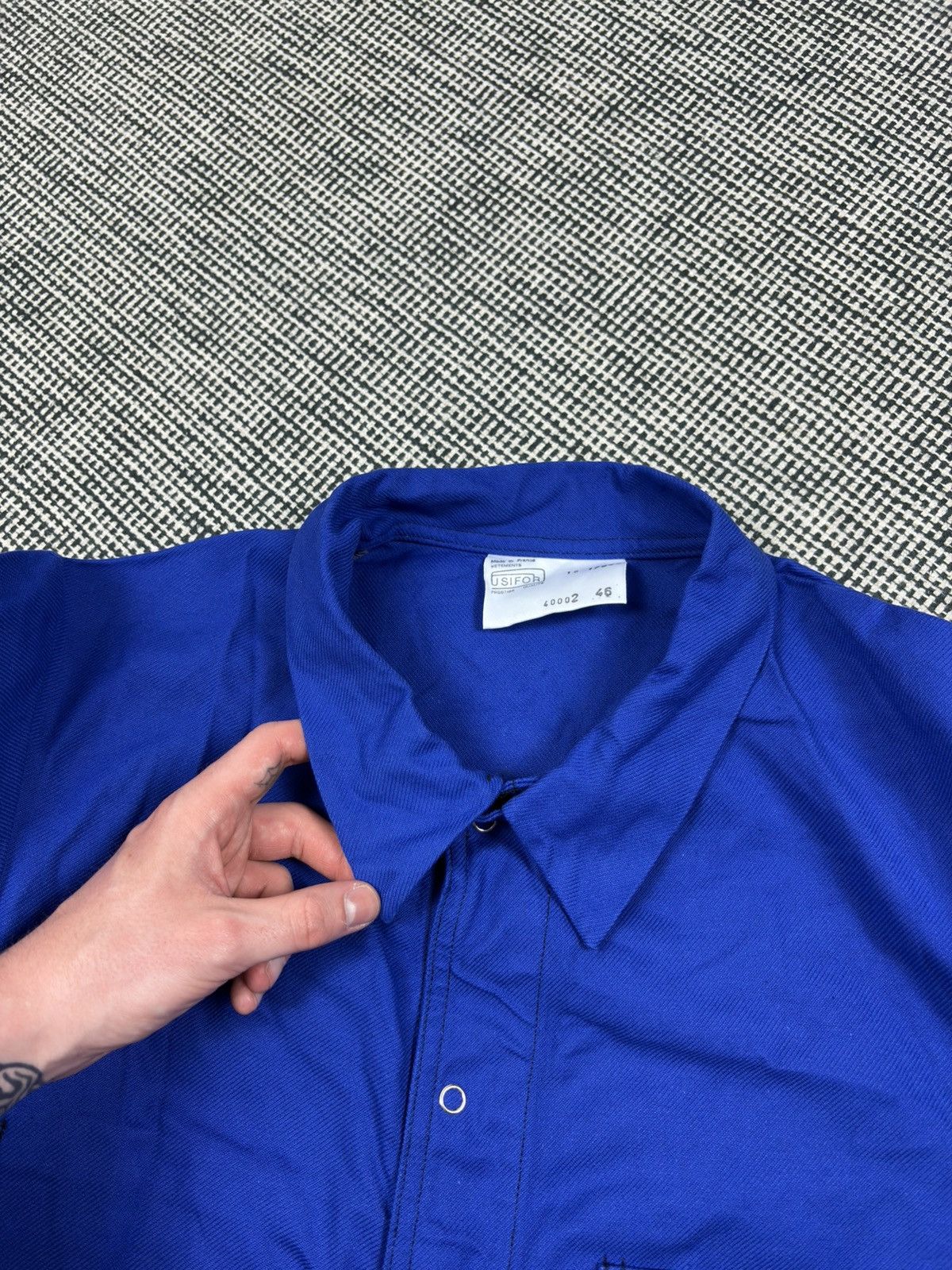 Le Laboureur 60s/70s USIFOR vetements french travail chore coat work jckt Size US M / EU 48-50 / 2 - 4 Thumbnail