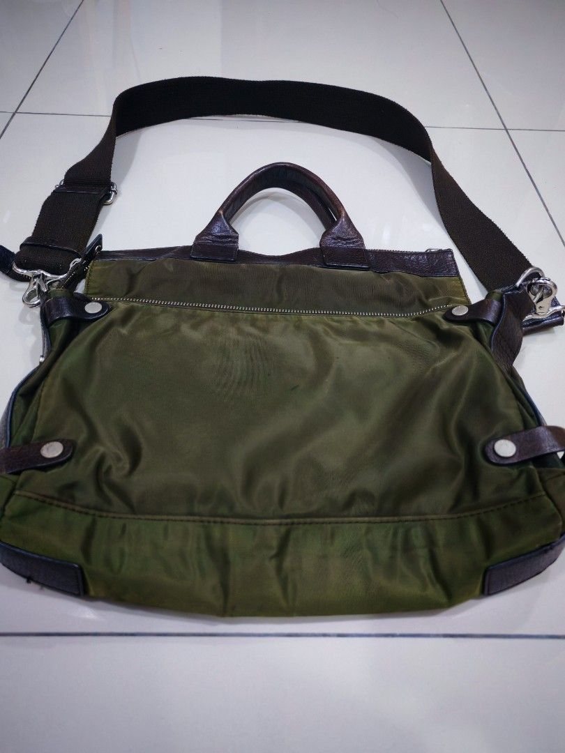 Other Francesco Biasia Green Army Military Messenger Bag Size ONE SIZE - 5 Thumbnail