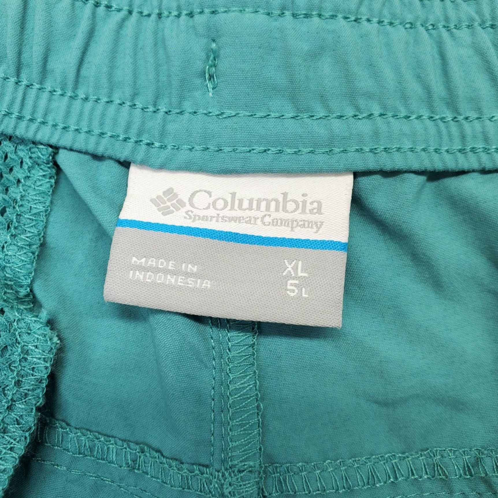 Vintage Columbia Womens XL Blue Sandy River Shorts Court Omn i Shield Bottom Swim Shorts NWT Size 40" / US 18 - 5 Thumbnail