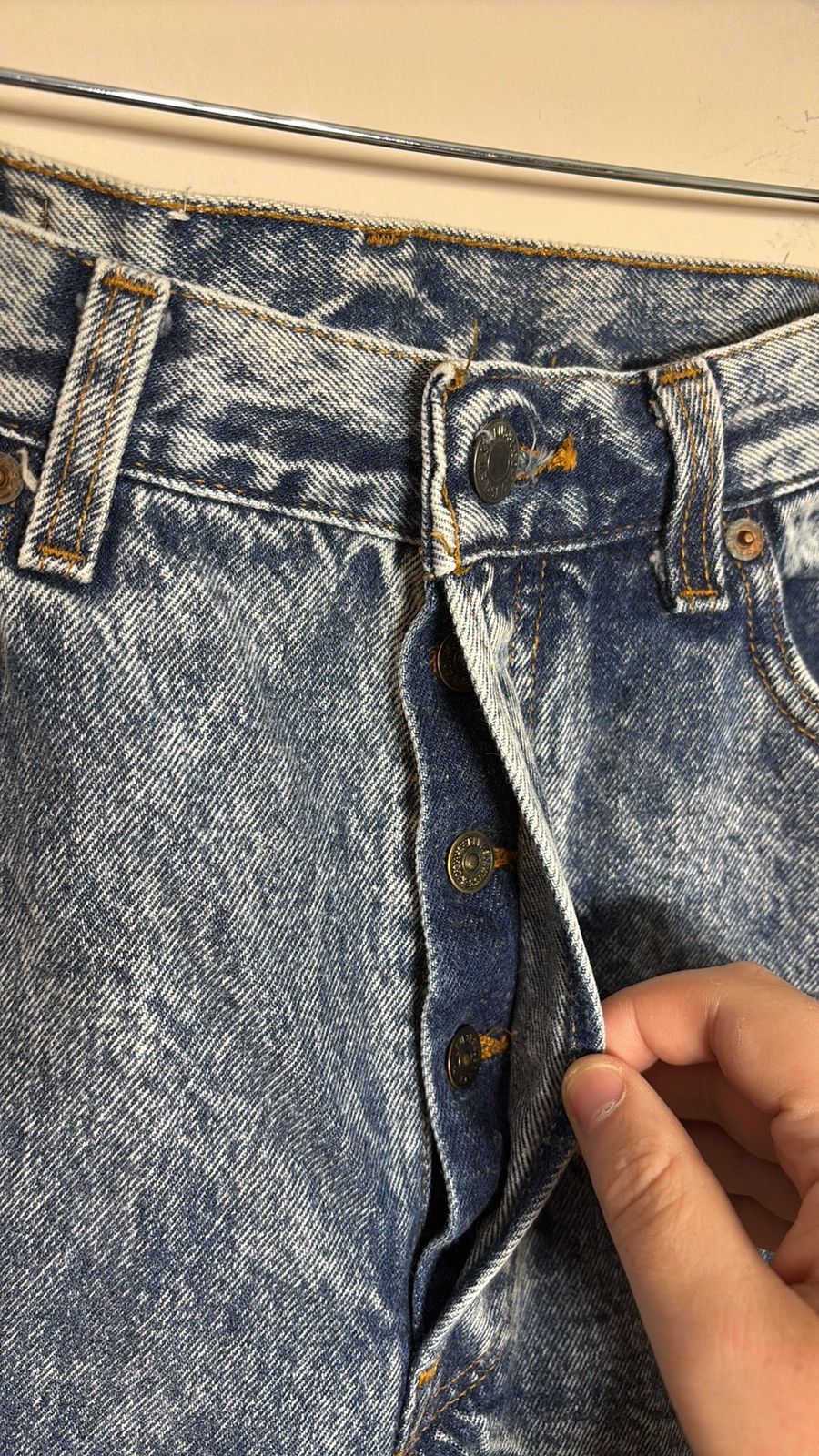 Levi's × Levi's Vintage Clothing × Vintage Vintage Levi’s 501 Jeans USA Size US 31 - 3 Thumbnail