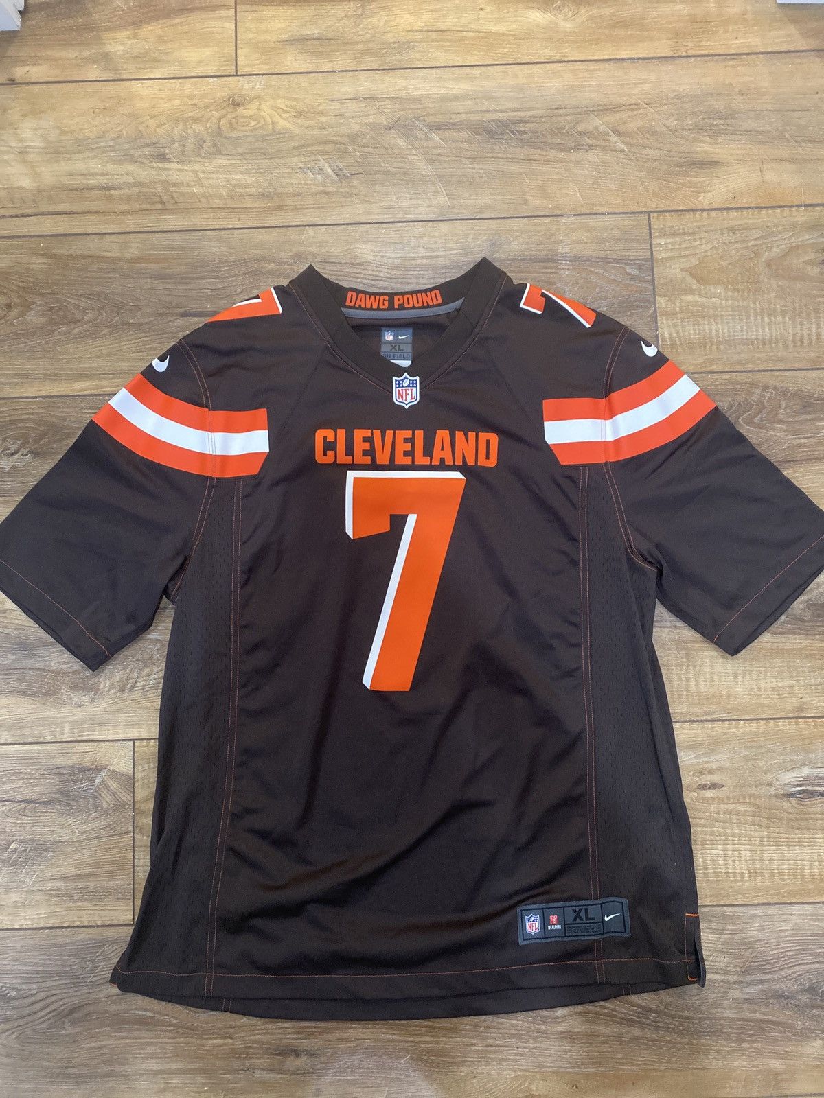 NFL NFL Nike DeShone Kizer Cleveland Browns Jersey Size US XL / EU 56 / 4 - 1 Thumbnail