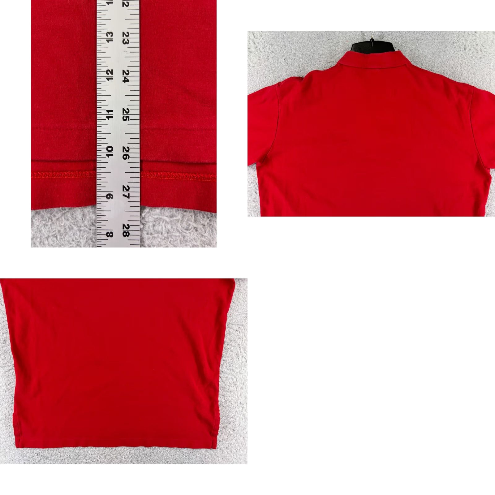 Ralph Lauren VINTAGE Ralph Lauren Polo Shirt Mens M Red Jersey Cotton Golf Golfer Size US M / EU 48-50 / 2 - 9 Thumbnail