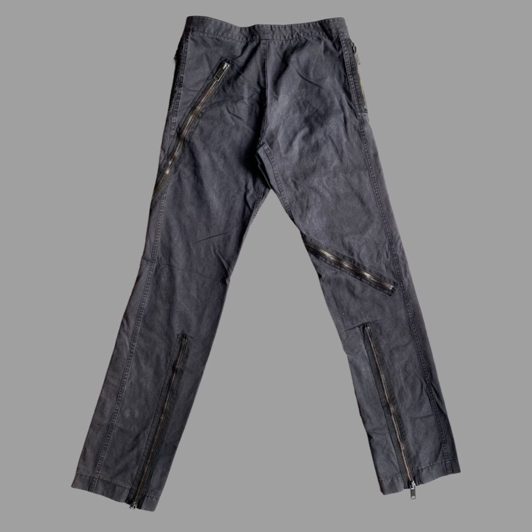 Burberry SS2003 Design By Christopher Bailey Zip Biker Pants Size US 31 - 4 Thumbnail