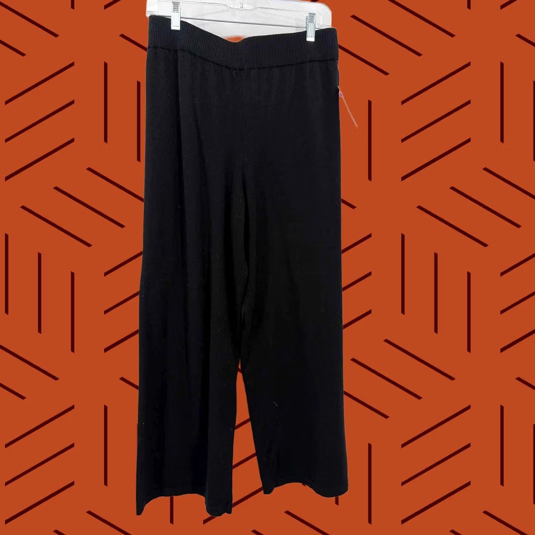 Vintage Vila Milano Black Pull On Pants - Medium - Pre-Owned - Regular - Womens Size 32" / US 10 / IT 46 - 1 Thumbnail