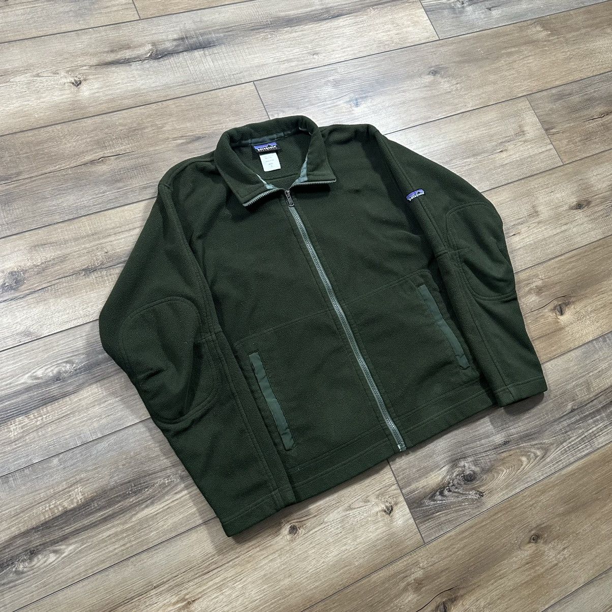 Patagonia Vintage 2000s Patagonia Synchilla Dark Green Zip Up Jacket Size US S / EU 44-46 / 1 - 2 Thumbnail