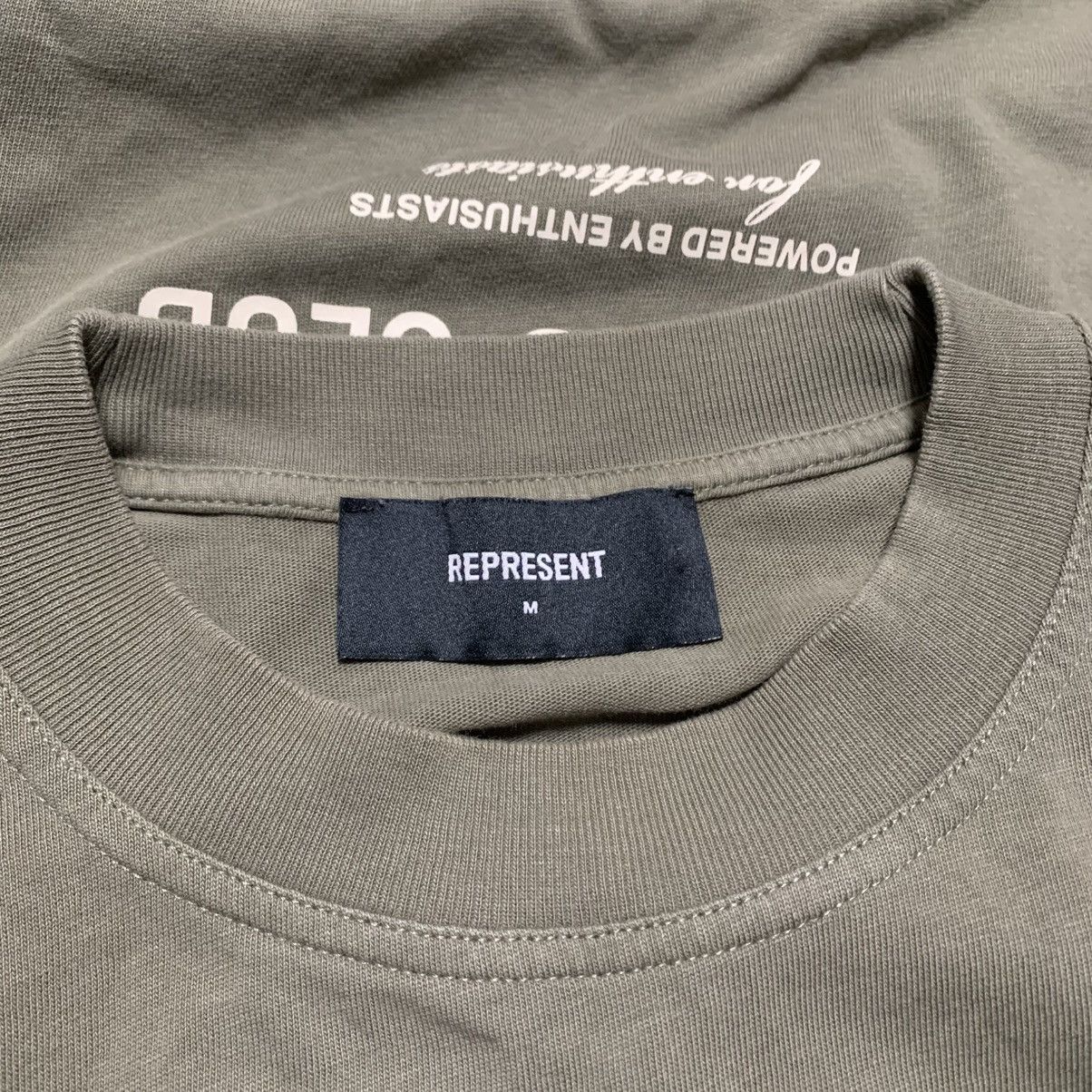 Represent Clo. Represent Medium Owners Club Khaki Green Tee Size US M / EU 48-50 / 2 - 4 Thumbnail