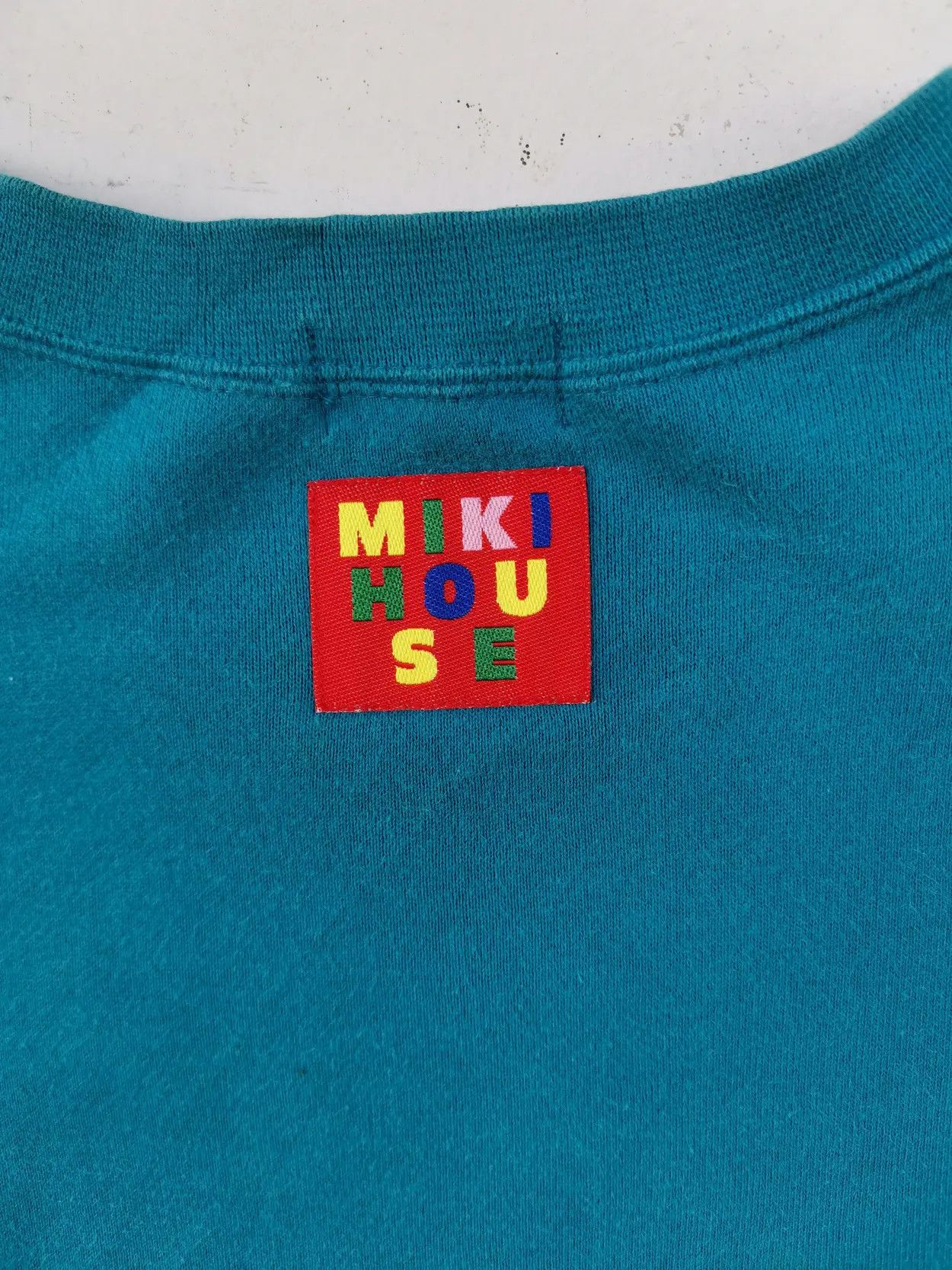 Japanese Brand Vintage!!! Miki House Big Logo Sweatshirt Size US L / EU 52-54 / 3 - 7 Thumbnail