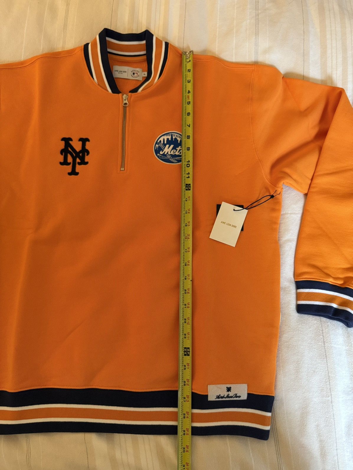 Aime Leon Dore Aime Leon Dore ALD / New York Mets Quarter Zip Pullover XL Size US XL / EU 56 / 4 - 12 Thumbnail