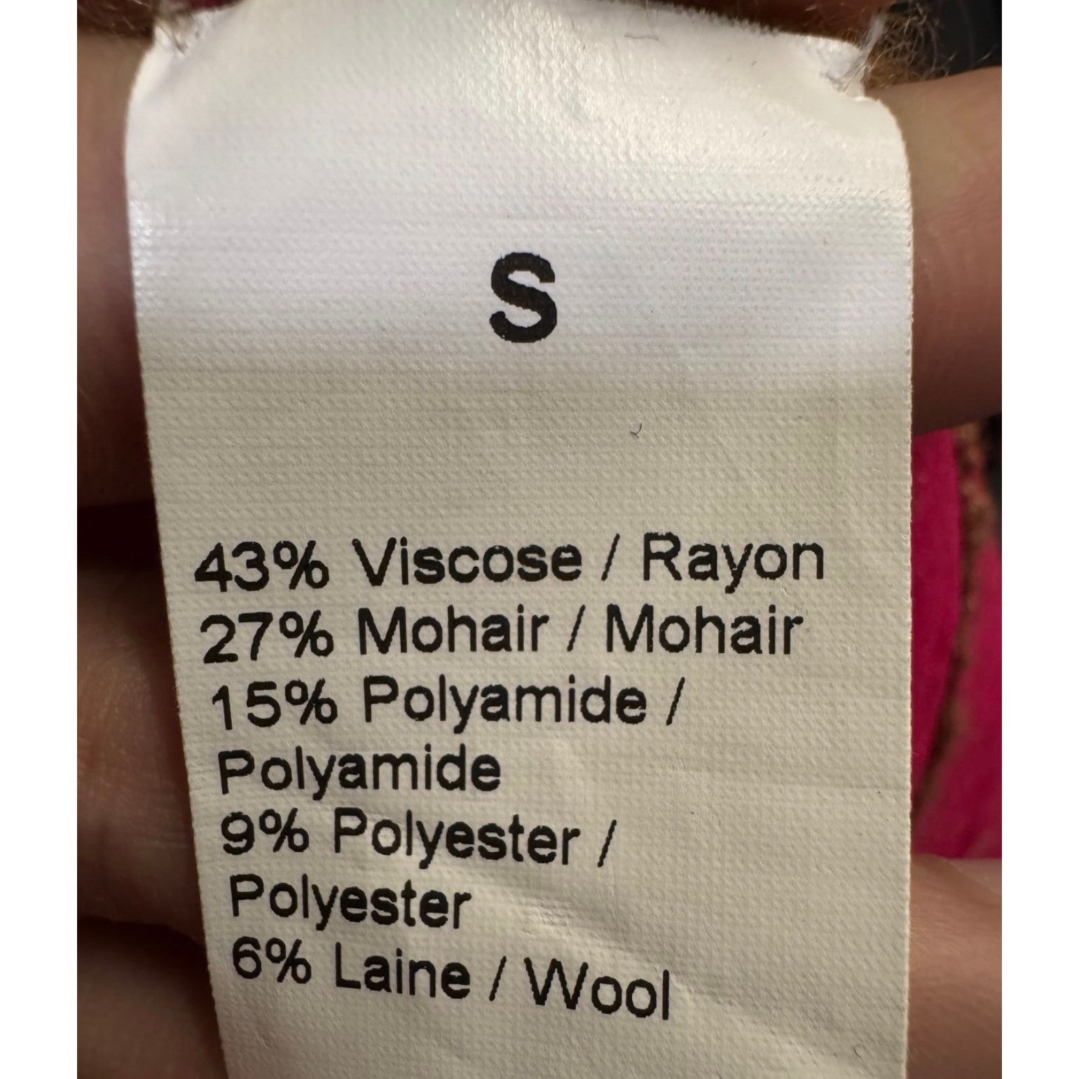 Sonia Rykiel Sonia Rykiel Brown Mixed Knit Button-Up Cardigan, Size S Size S / US 4 / IT 40 - 5 Thumbnail