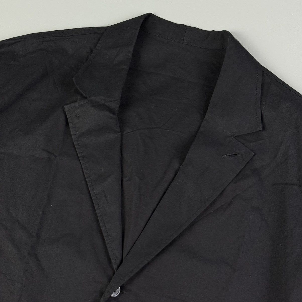 Yohji Yamamoto Yohji yamamoto - S/S20 - Oversized Tailored Shirt Jacket Size US M / EU 48-50 / 2 - 2 Thumbnail