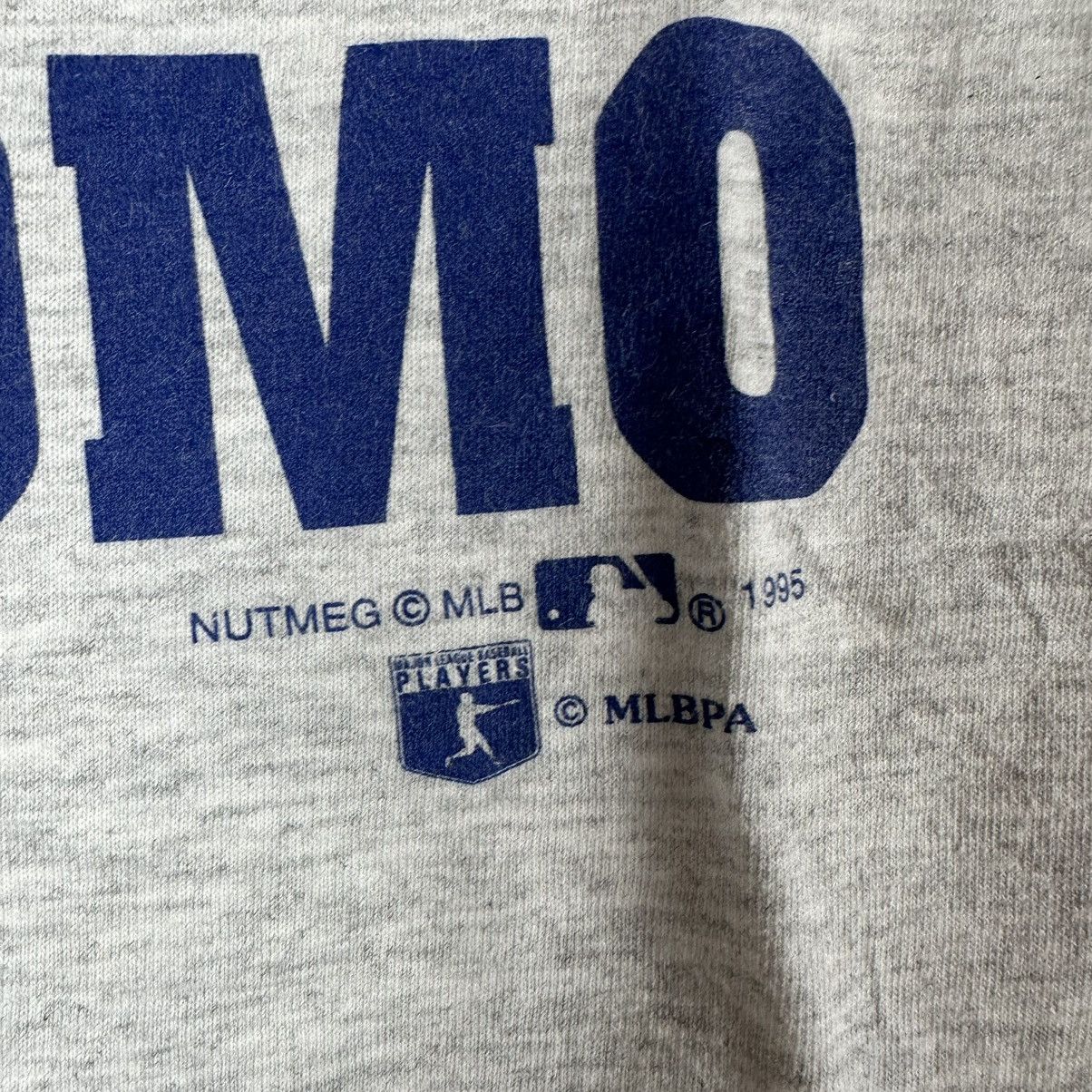 MLB × Nutmeg × Vintage Vintage 1995 Hideo Nomo LA Dodgers Strikeout MLB T-shirt Size US S / EU 44-46 / 1 - 4 Thumbnail
