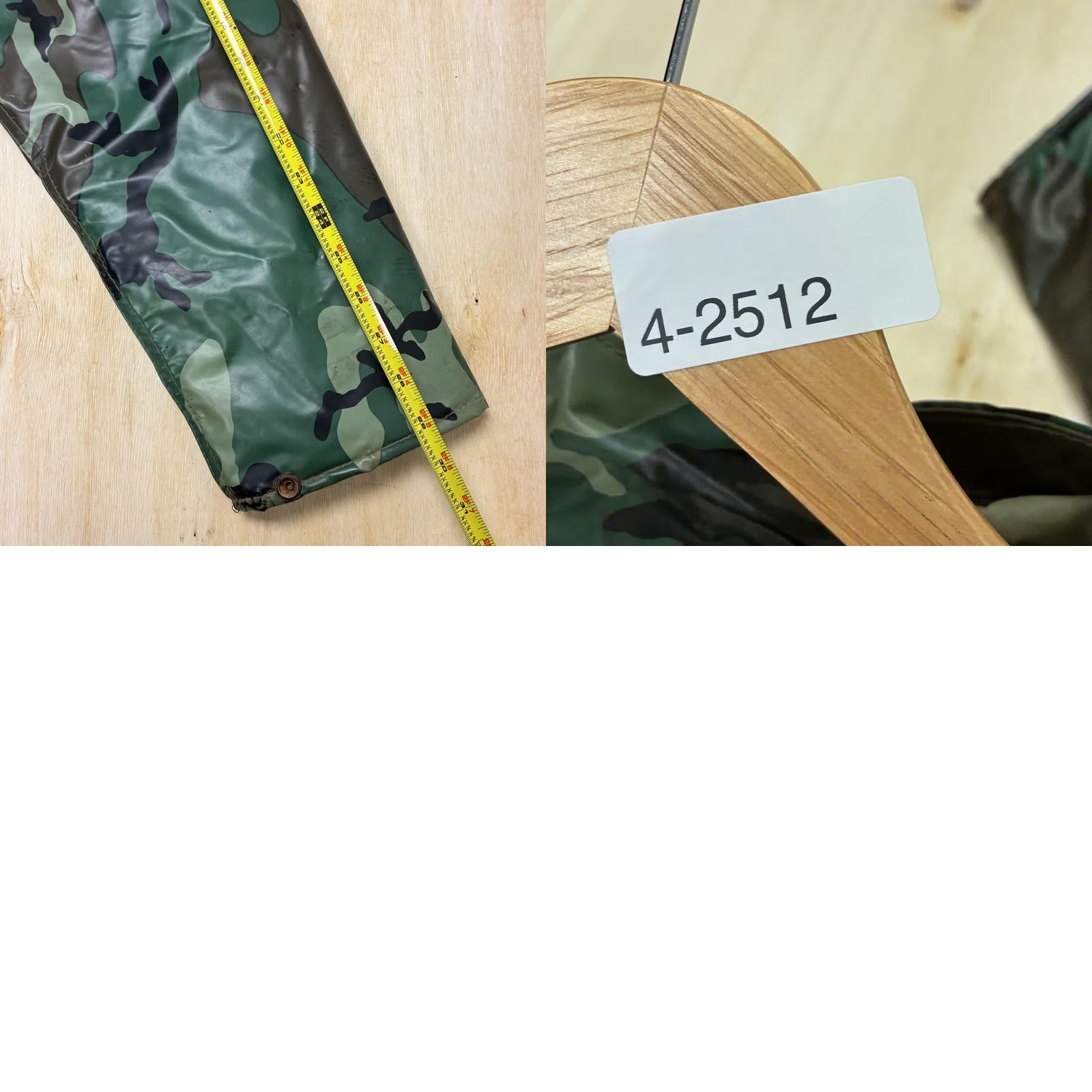 Vintage VINTAGE Duck Bay Jacket Men M Green Camo PVC Hooded Snap Waterproof Hunting Size US M / EU 48-50 / 2 - 8 Thumbnail