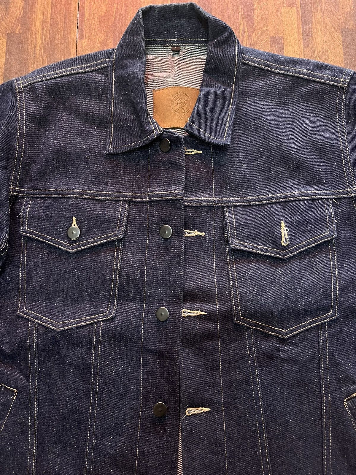 Other Full paint Art Jacket Denim Size US L / EU 52-54 / 3 - 4 Thumbnail