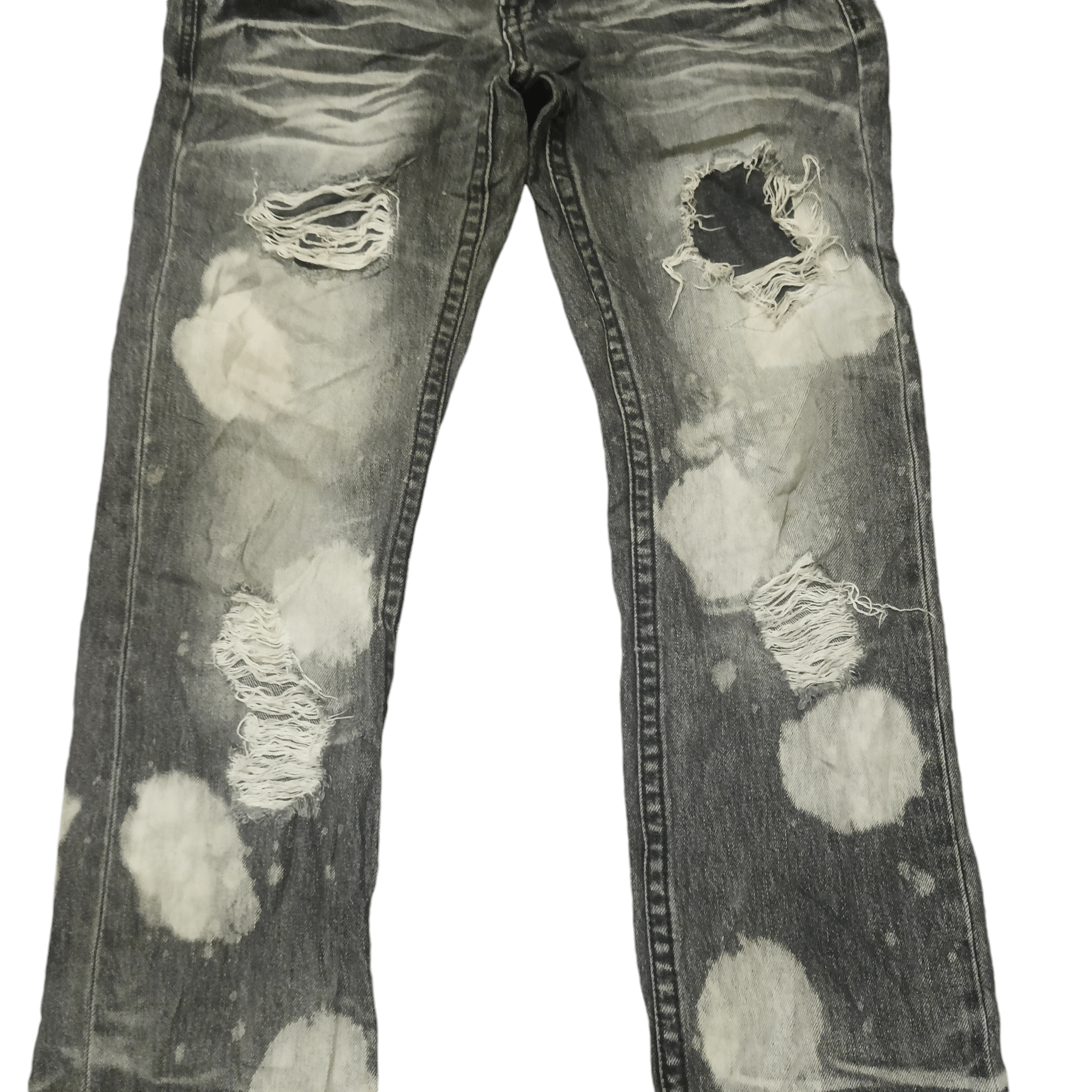 Lip Service Sick 90s Lip Service Polkadot Flared design distressed jeans Size US 32 / EU 48 - 8 Thumbnail