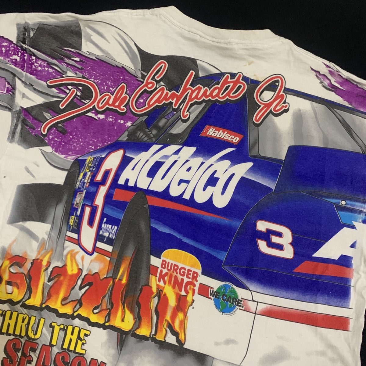 NASCAR 90s Nascar Dale Earnhardt AOP Size US L / EU 52-54 / 3 - 7 Thumbnail