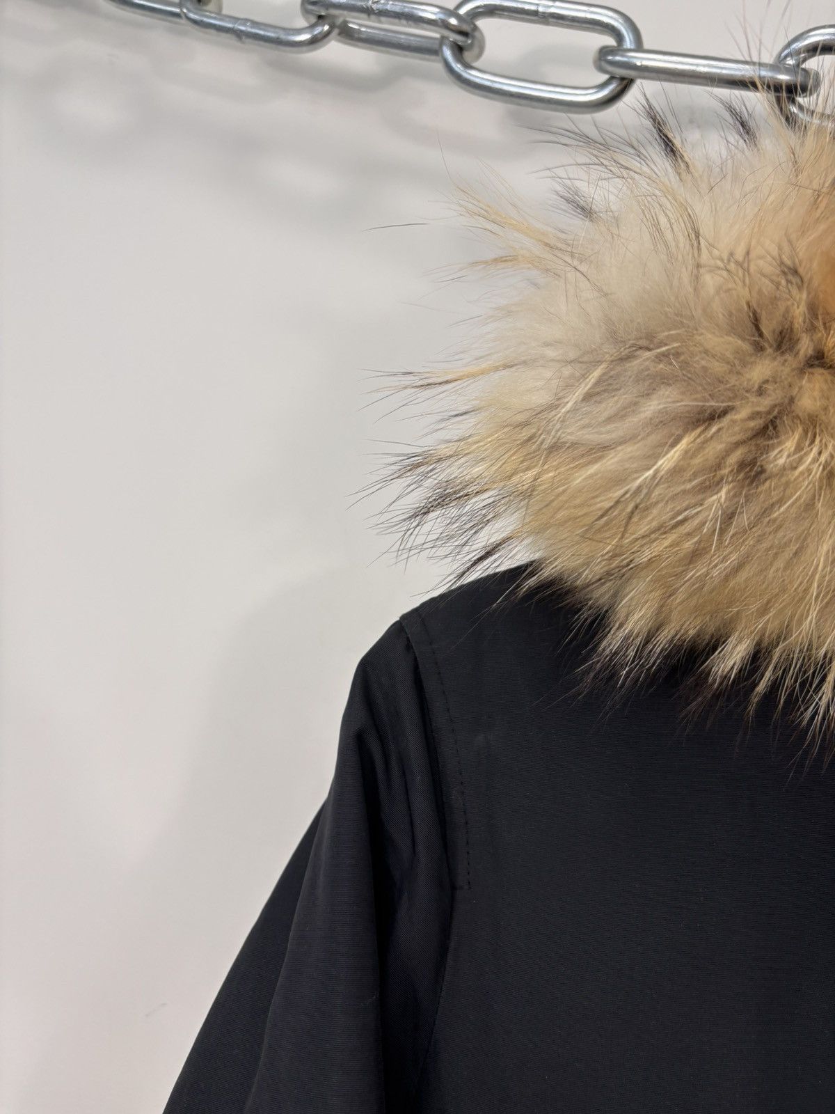 Woolrich Woolen Mills Woolrich Women’s Black Ramar Cloth Arctic Parka Jacket Coat Size S / US 4 / IT 40 - 11 Thumbnail