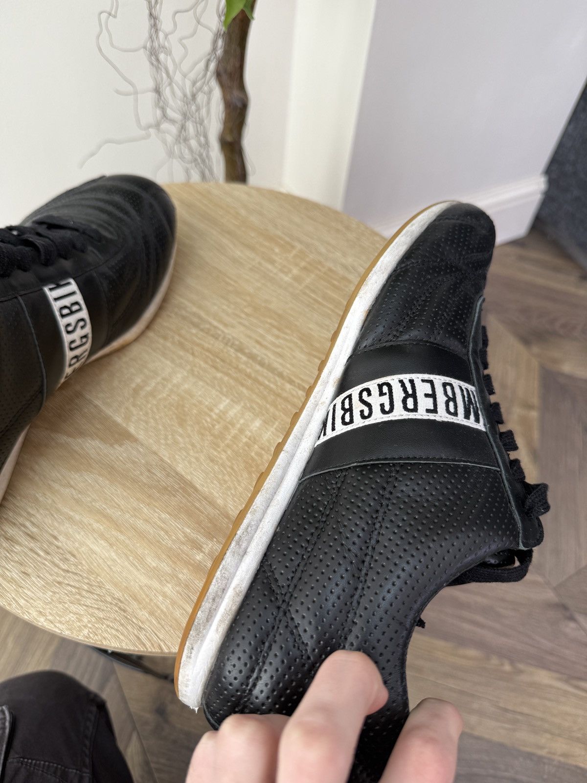 Dirk Bikkembergs Vintage Dirk Bikkembergs Leather Sneakers Size US 9 / EU 42 - 11 Thumbnail