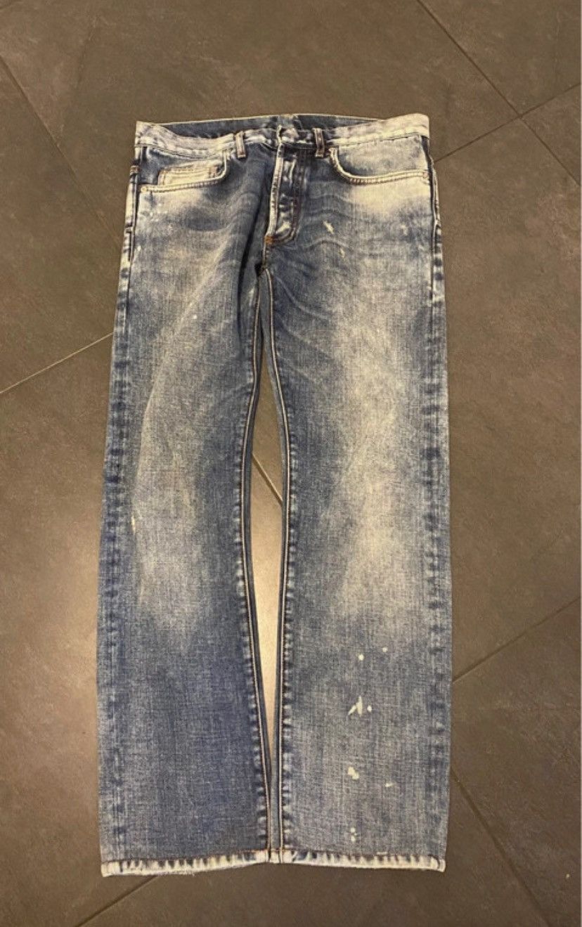 Dior dior homme heidi slimane y2k distressed jean Size US 32 / EU 48 - 2 Thumbnail