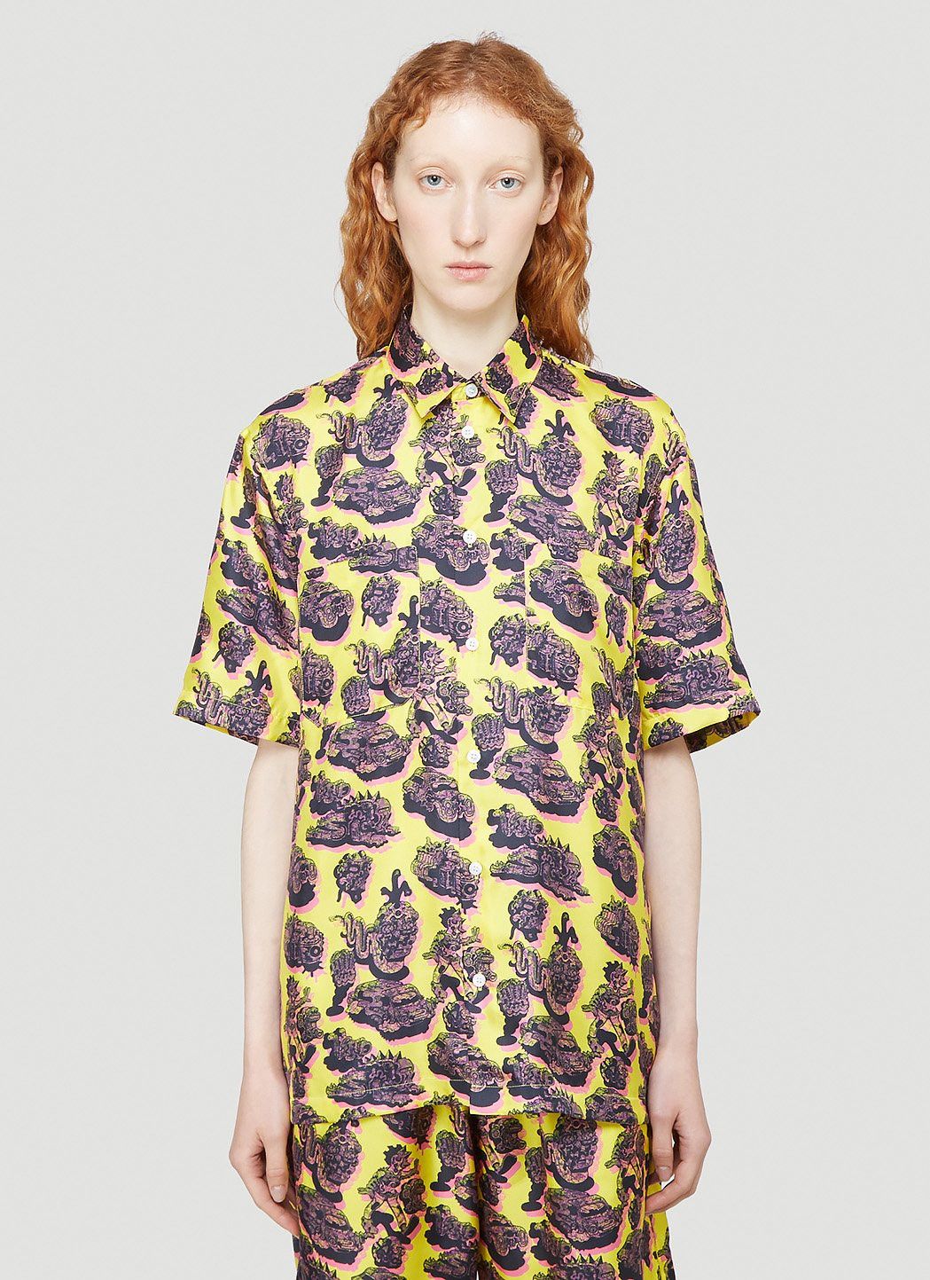 Stella McCartney Ricky Silk Shirt Size XS / US 0-2 / IT 36-38 - 1 Thumbnail