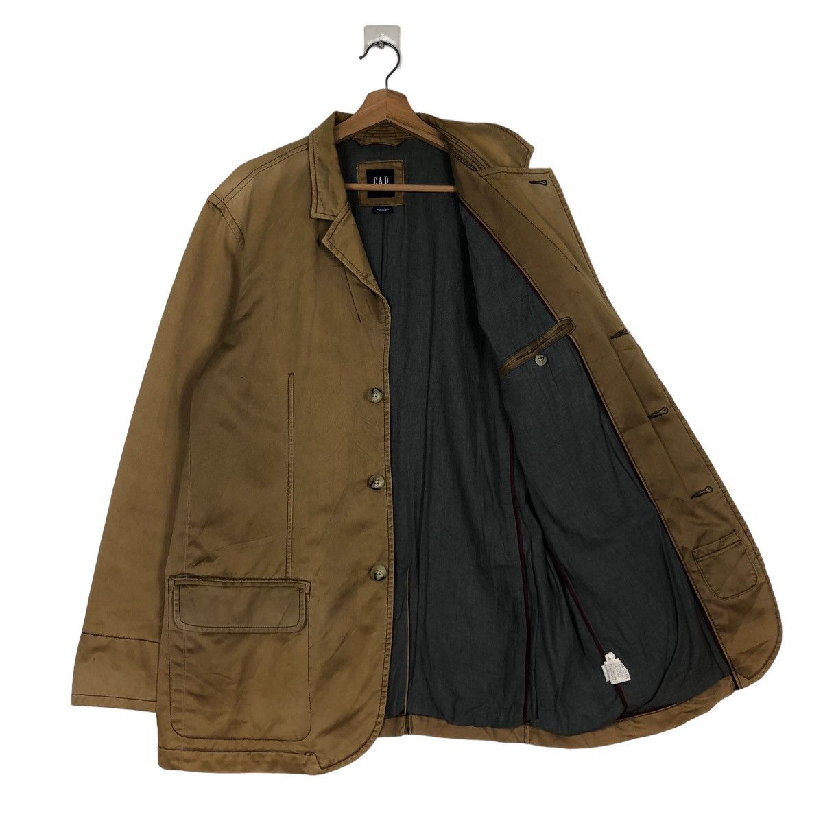 Japanese Brand 🔥Vintage Duck Canvas Chore Work Jacket Gap Issey Miyake Size US L / EU 52-54 / 3 - 11 Thumbnail