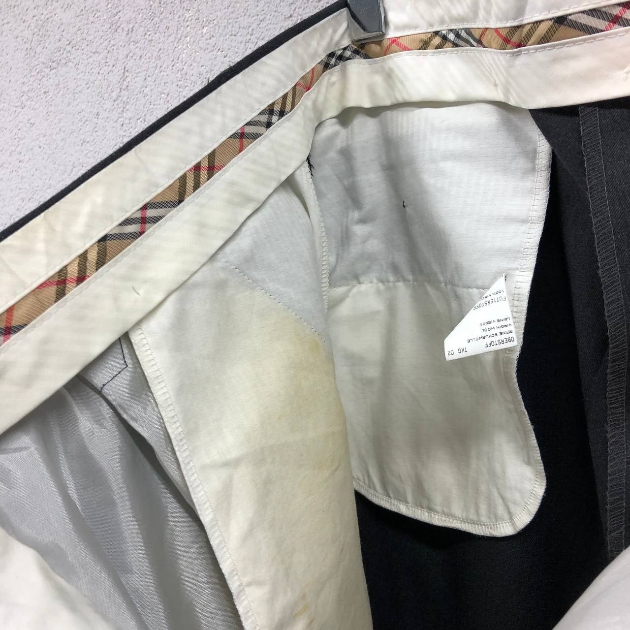 Burberry Burberry wool dress pants nova chek W 36 L 32 Size US 36 / EU 52 - 12 Thumbnail