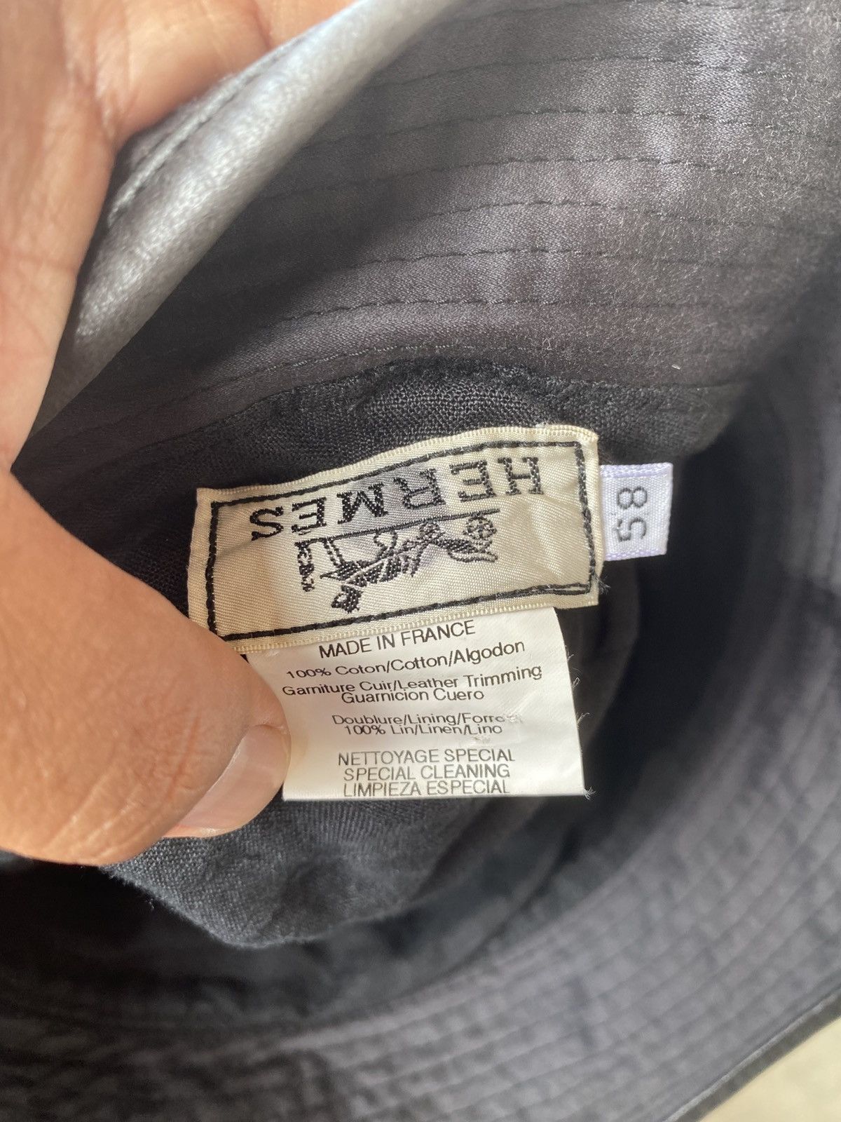 Hermes VTG HERMES BUCKET HAT Size ONE SIZE - 4 Thumbnail