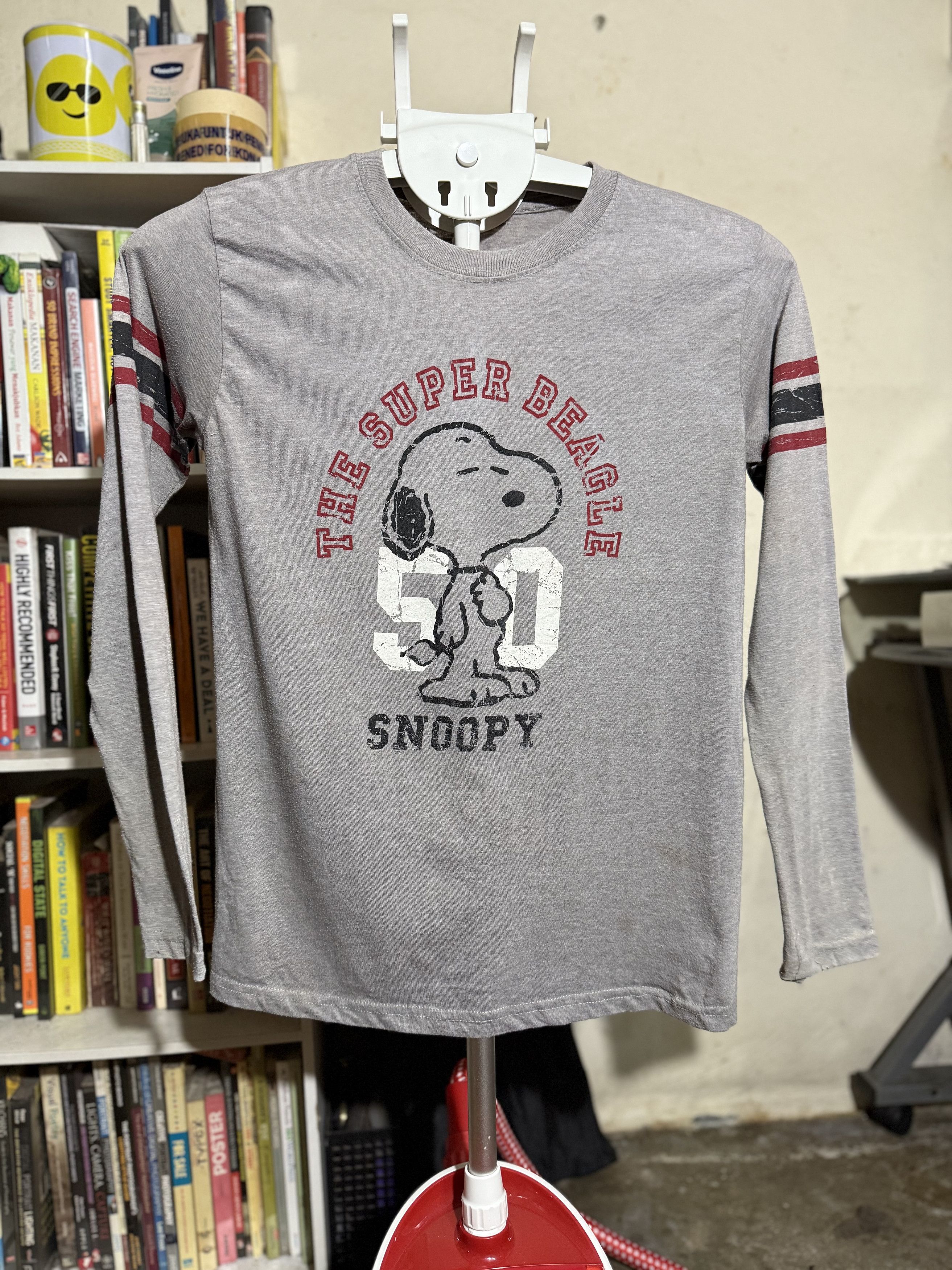 Peanuts Peanuts by Schulz “The Super Beagle” Snoopy Long Sleeve Size US M / EU 48-50 / 2 - 2 Thumbnail