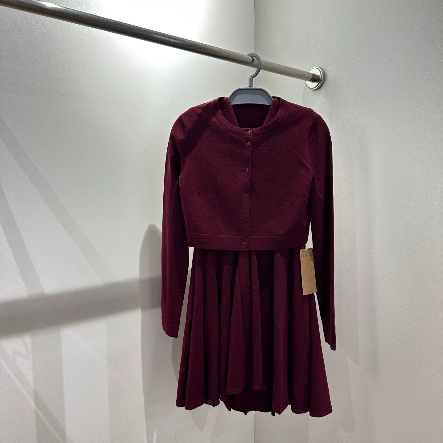 Alaia Alaia may93 Wool Knit Dress Set 36 Size XS / US 0-2 / IT 36-38 - 1 Thumbnail