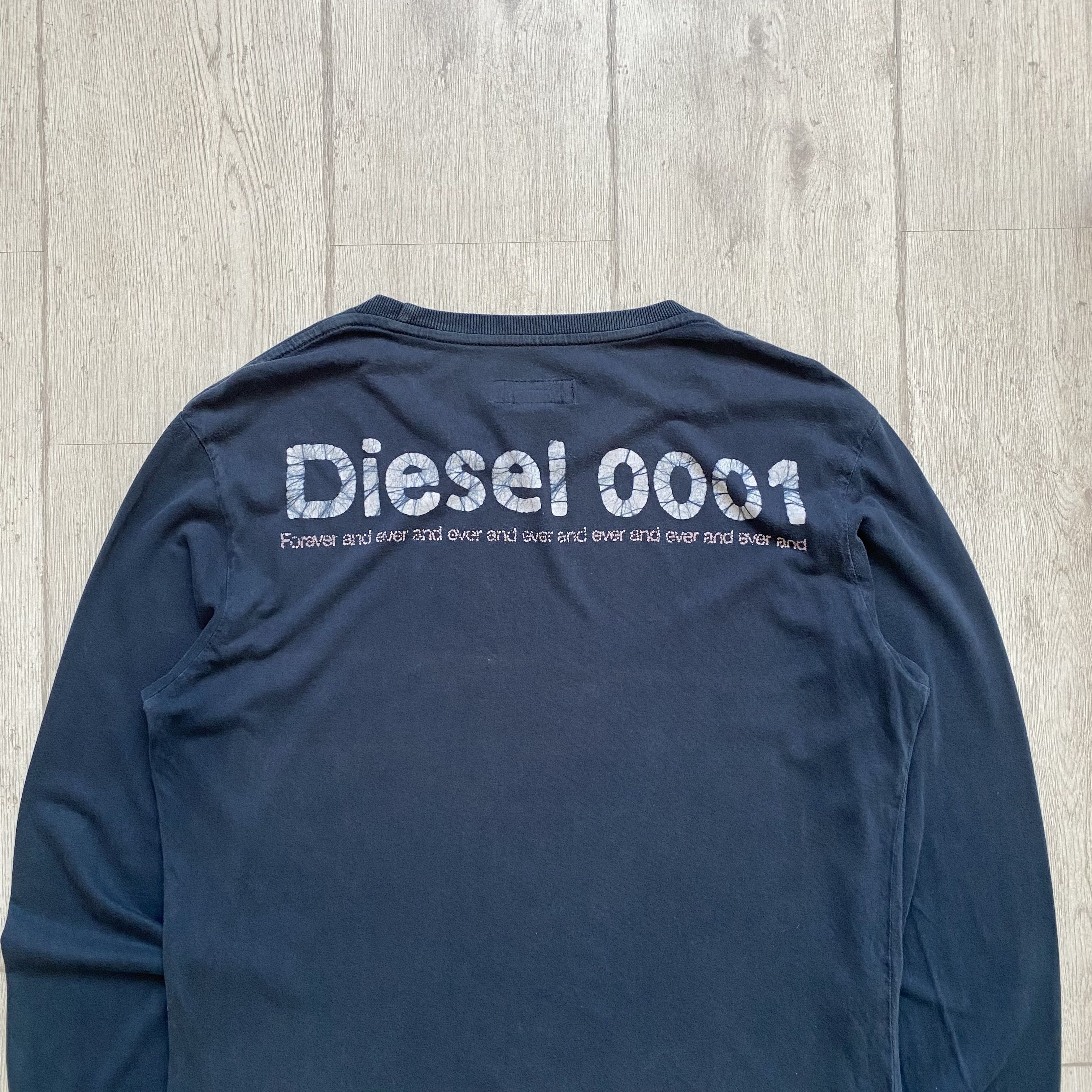 Diesel ⛽️ 90s Vintage Diesel Faded long sleeve y2k big logo Opium Size US M / EU 48-50 / 2 - 3 Thumbnail