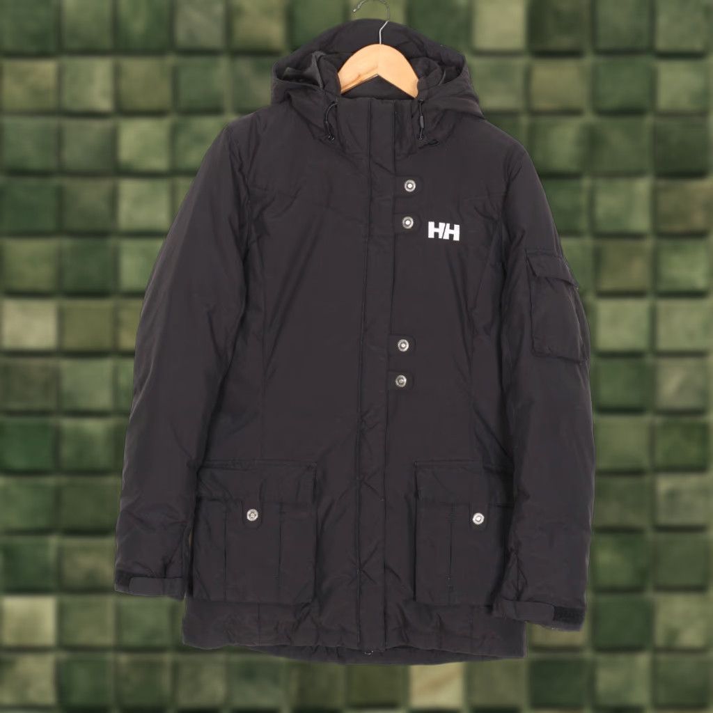 Helly Hansen VINTAGE Helly Hansen Hooded Down Parka Jacket Women S MJ6136 Size S / US 4 / IT 40 - 1 Thumbnail