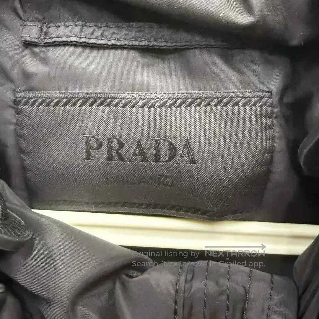 Prada Prada Nylon Pocket Triangle Logo Jacket. Size US M / EU 48-50 / 2 - 2 Thumbnail