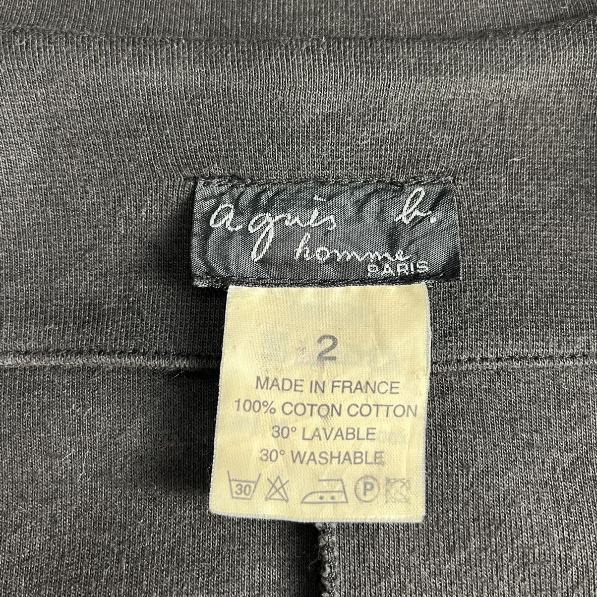 agnes b. Vintage Agnes b Homme Patch pocket Jacket in charcoal Size US M / EU 48-50 / 2 - 8 Thumbnail
