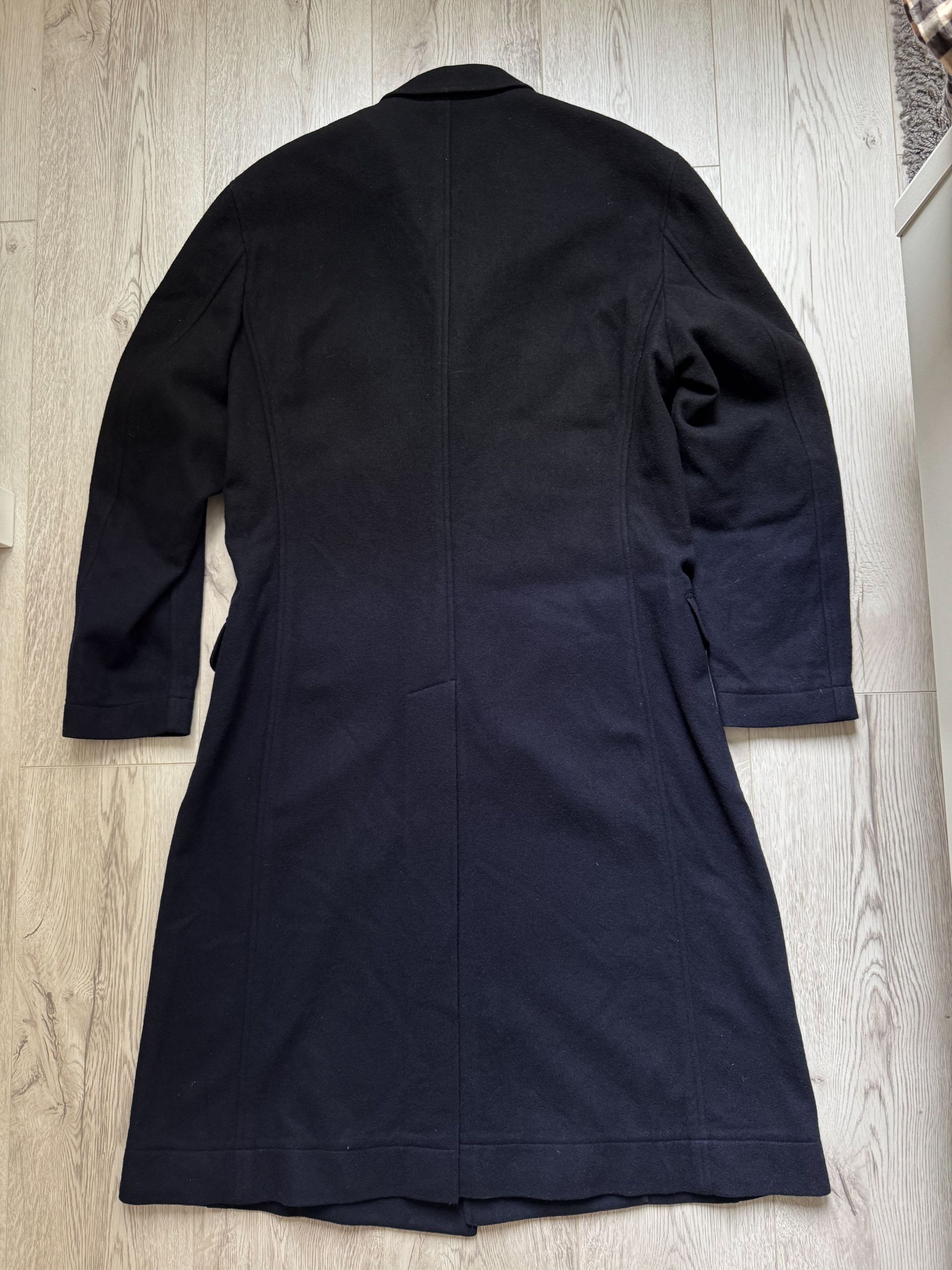 Issey Miyake Black Navy Gradient Wool Coat Made in Japan Size 3 (M) Size US M / EU 48-50 / 2 - 5 Thumbnail