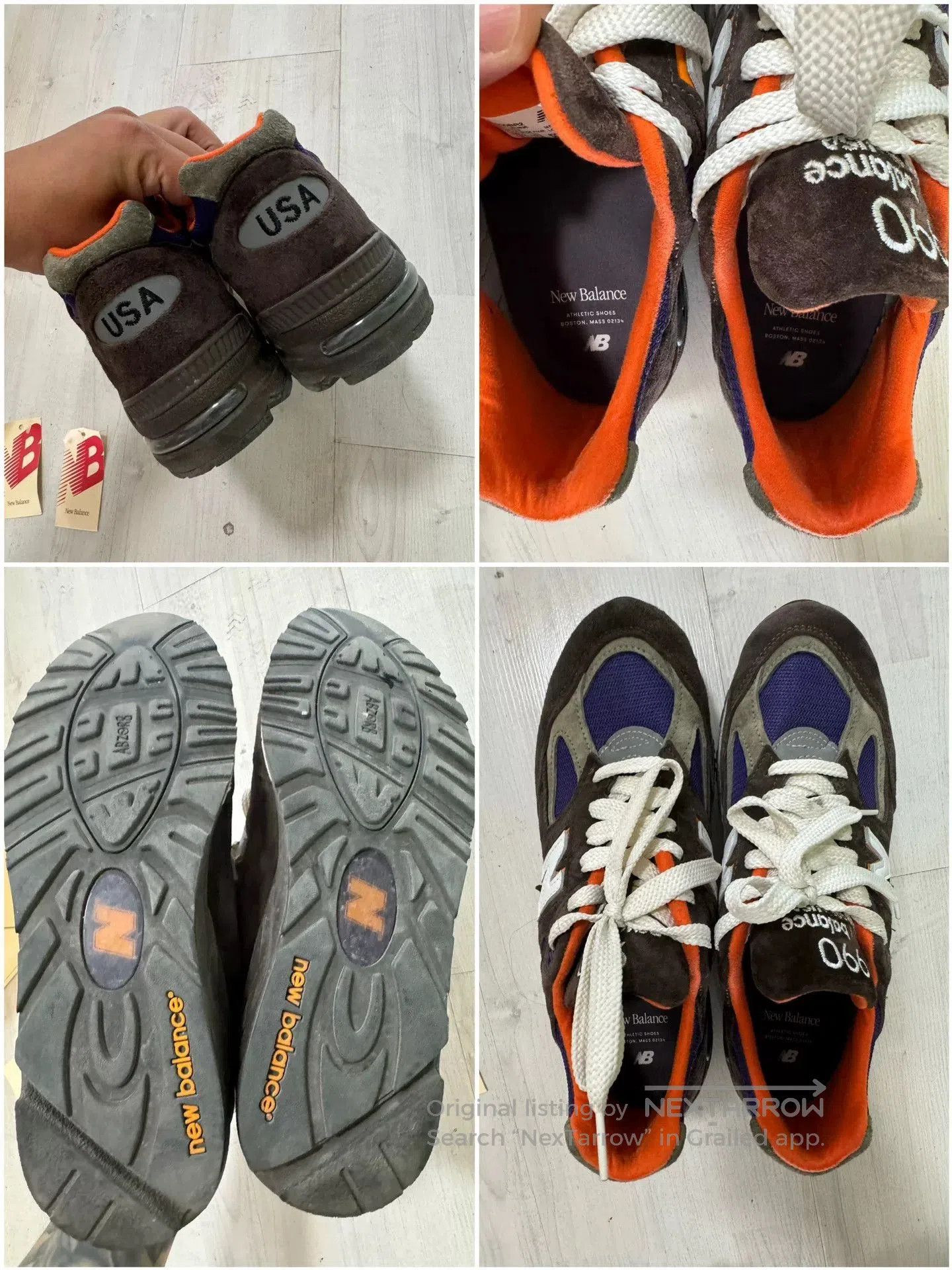 New Balance New Balance 990 V2 Casual Shoes. Size US 9 / EU 42 - 7 Thumbnail