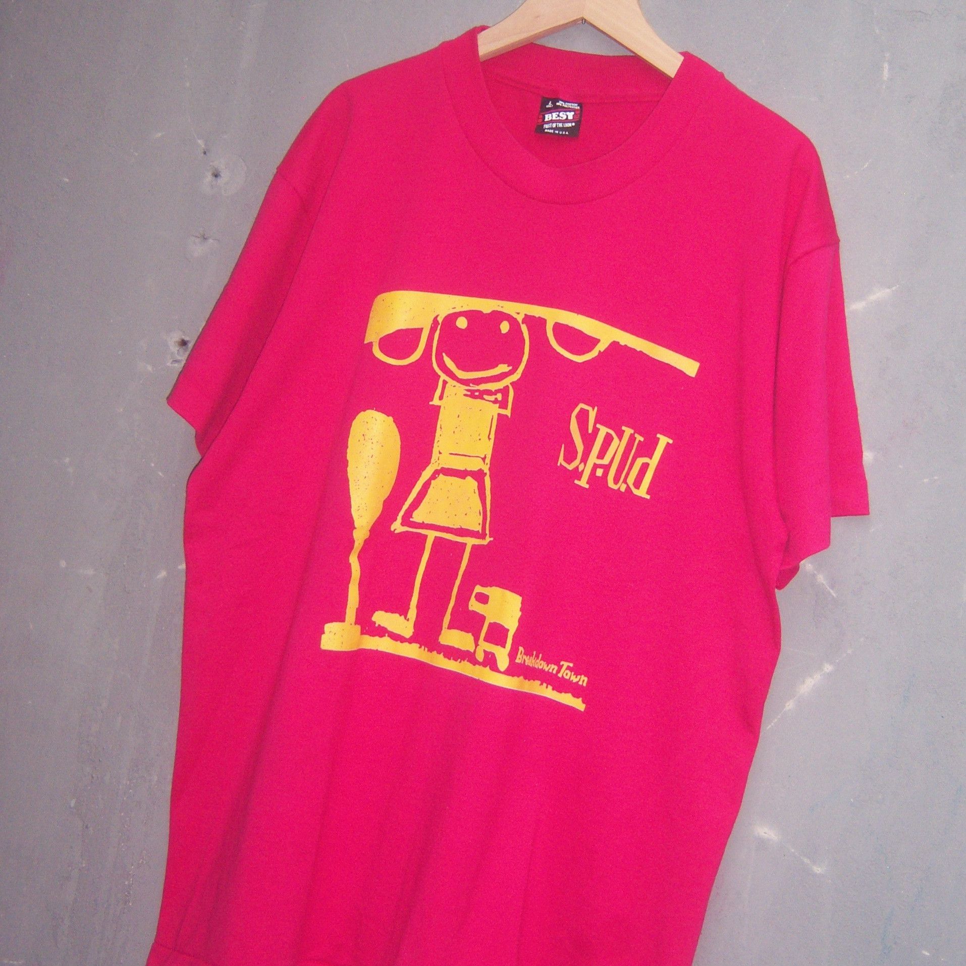 Band Tees × Vintage 90s Spud Breakdown Town Size US L / EU 52-54 / 3 - 5 Thumbnail