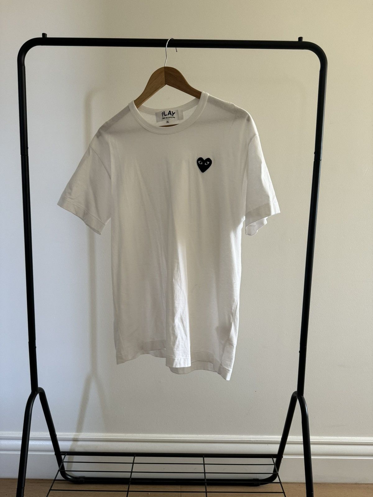 CDG by Comme des Garcons CDG Play Heart Logo T-Shirt Size US XL / EU 56 / 4 - 1 Thumbnail