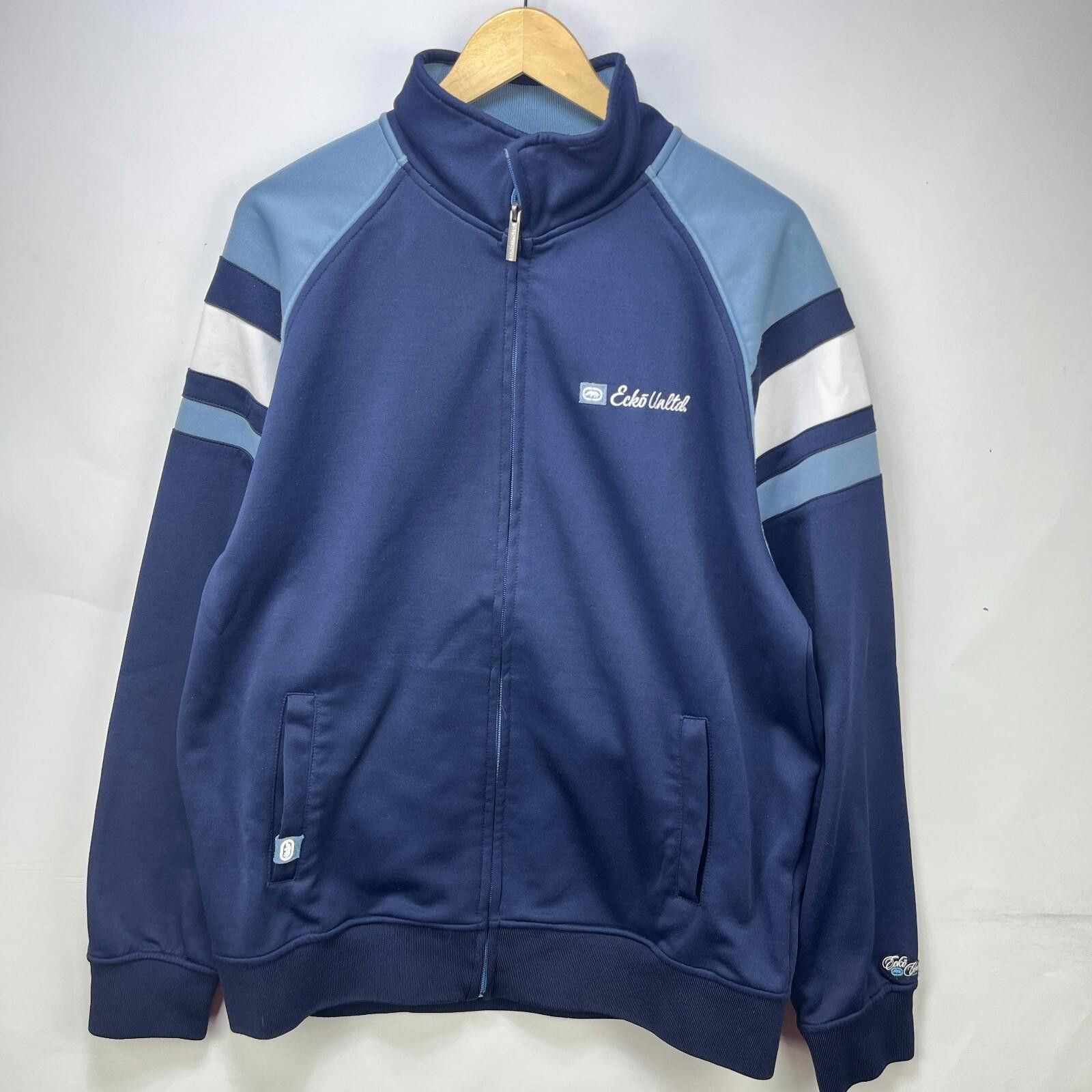 Ecko Unltd. Vintage Ecko UNLTD Track Zip-Up Jacket Medium Hip Hop Baggy Size US M / EU 48-50 / 2 - 1 Thumbnail