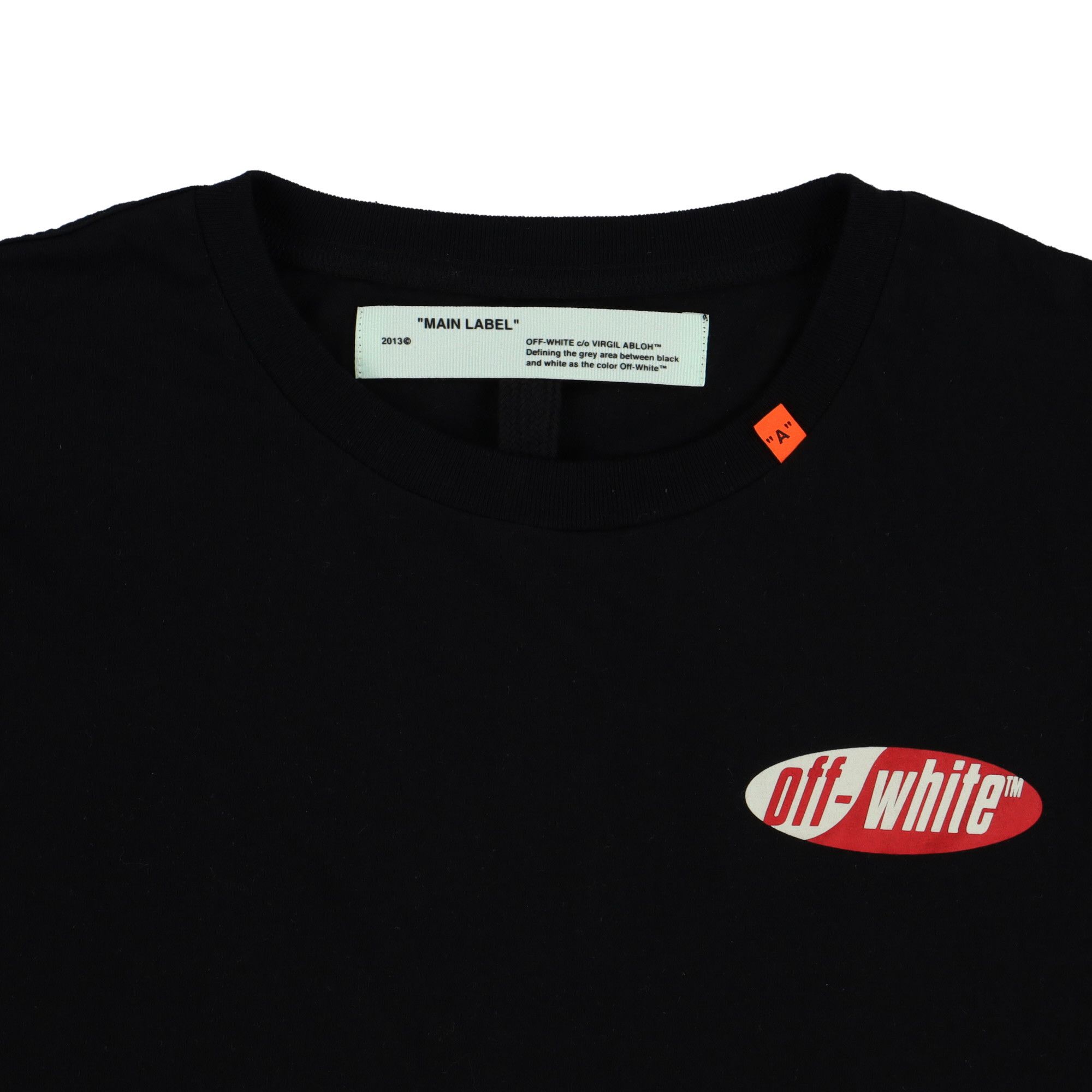 Off-White Black and Red Split Arrows Oversized T-Shirt Size US M / EU 48-50 / 2 - 8 Thumbnail