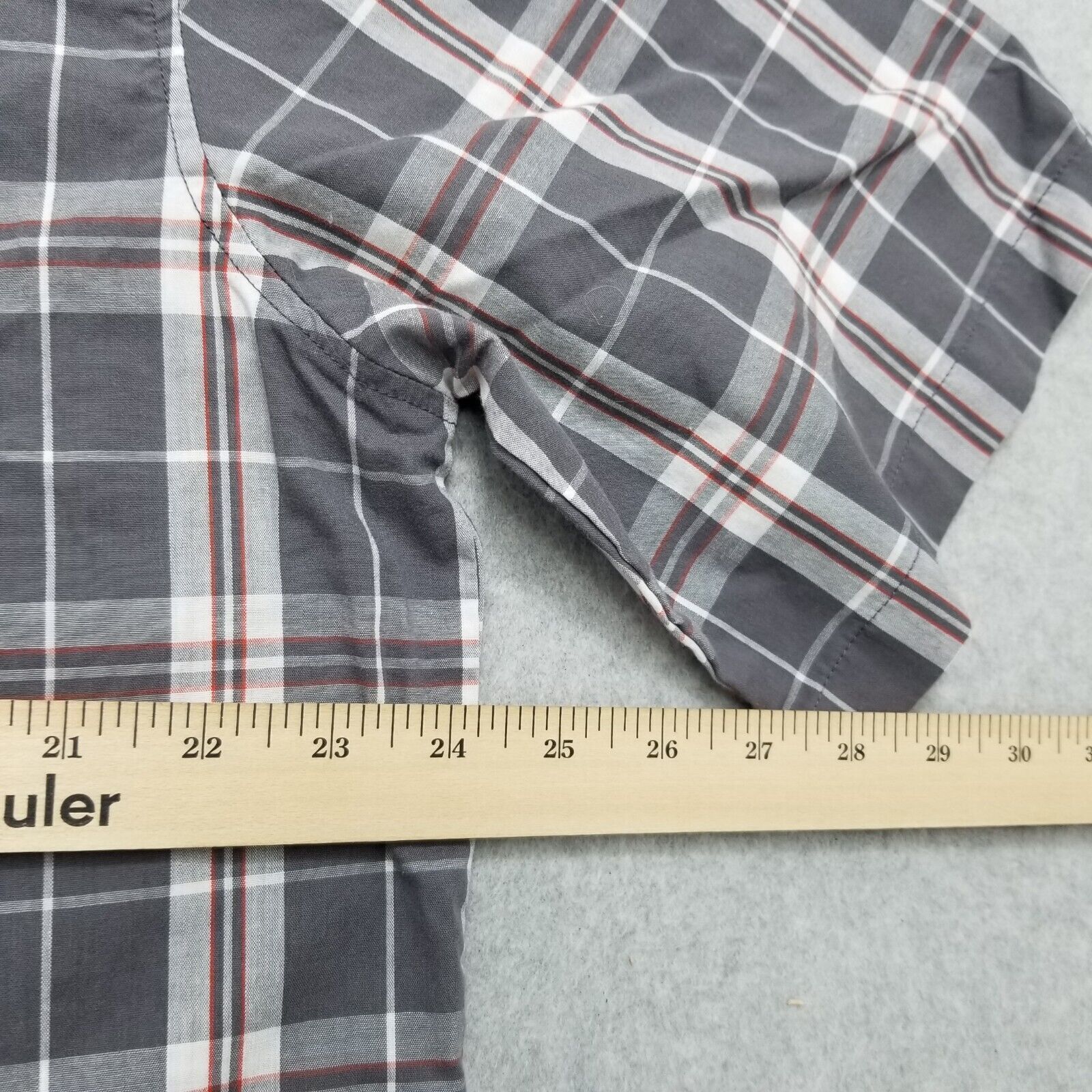 Anchor Blue Anchor Blue Shirt Mens XL Plaid Button Up Short Sleeve Size US XL / EU 56 / 4 - 6 Thumbnail