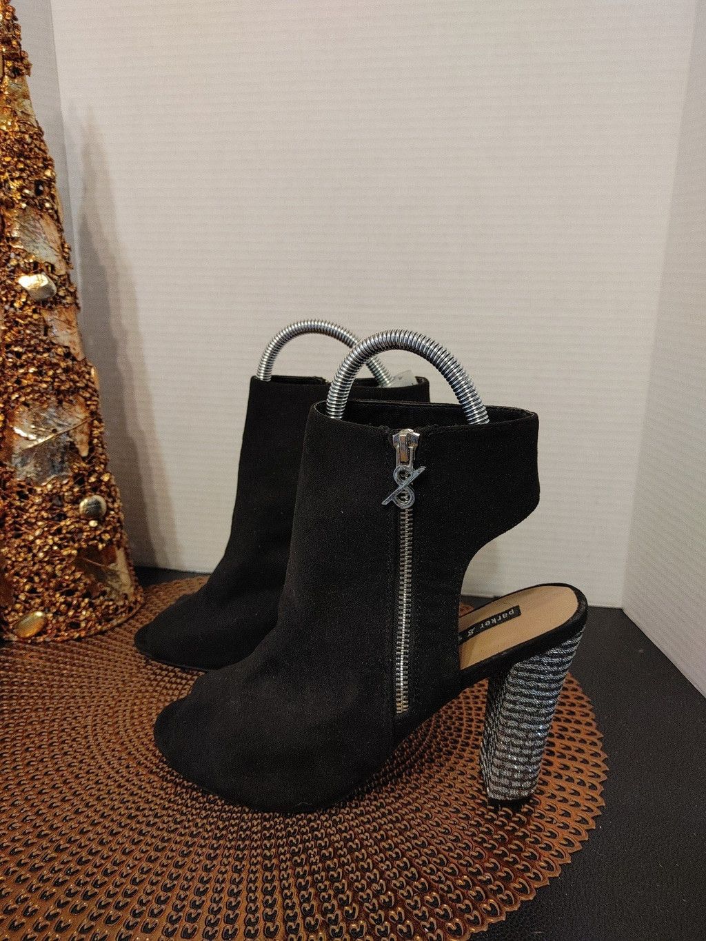 Parker Parker & Sky Peep Toe Booties Size 10 Size US 10 / IT 40 - 1 Thumbnail
