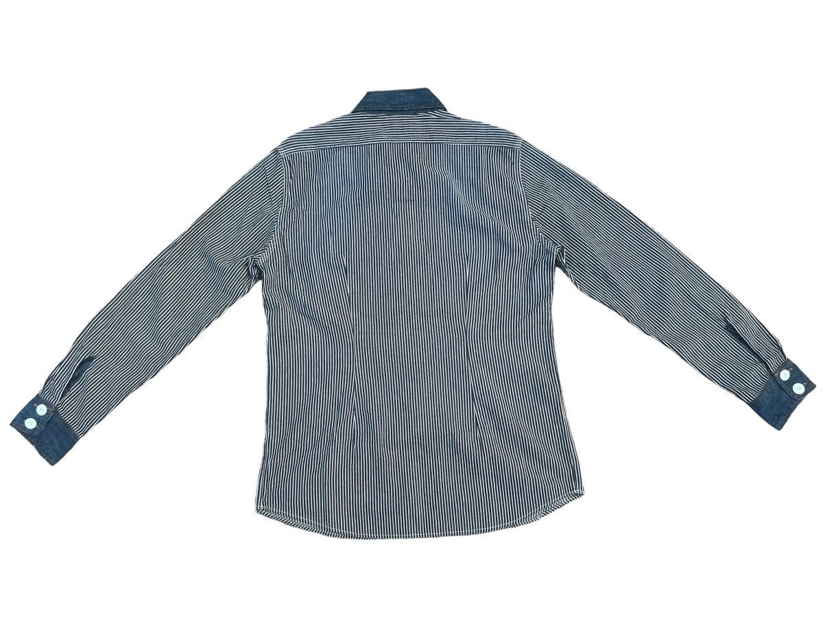 Vintage REproduction Label Japan Reconstructed Old Garments Shirt Size US M / EU 48-50 / 2 - 2 Thumbnail