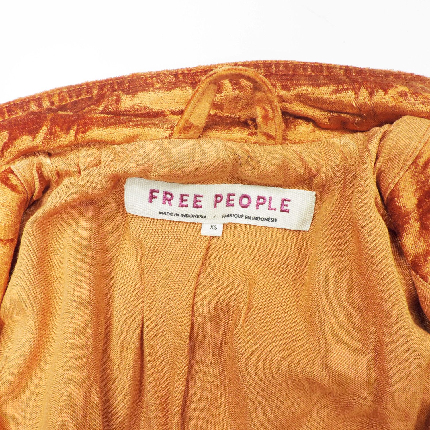 Free People FREE PEOPLE NAPOLEON VELVET MILITARY JACKET BLAZER Size XS / US 0-2 / IT 36-38 - 4 Thumbnail