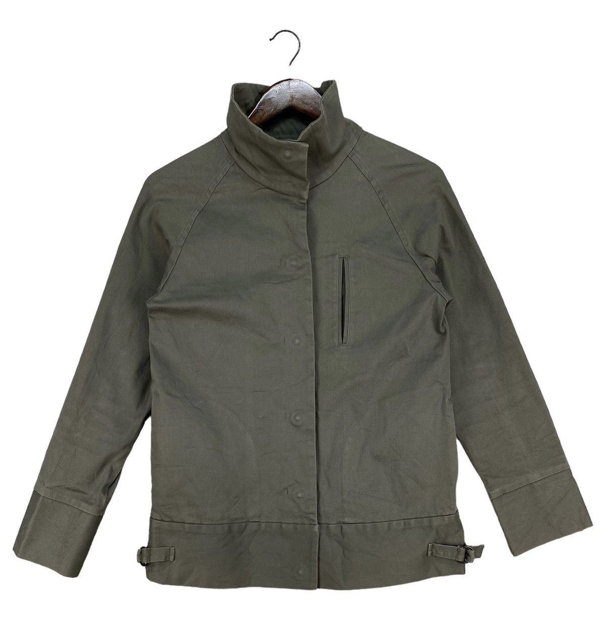 image of United Arrows United Arrow Pink Label Jacket in Green, Women's (Size Medium)