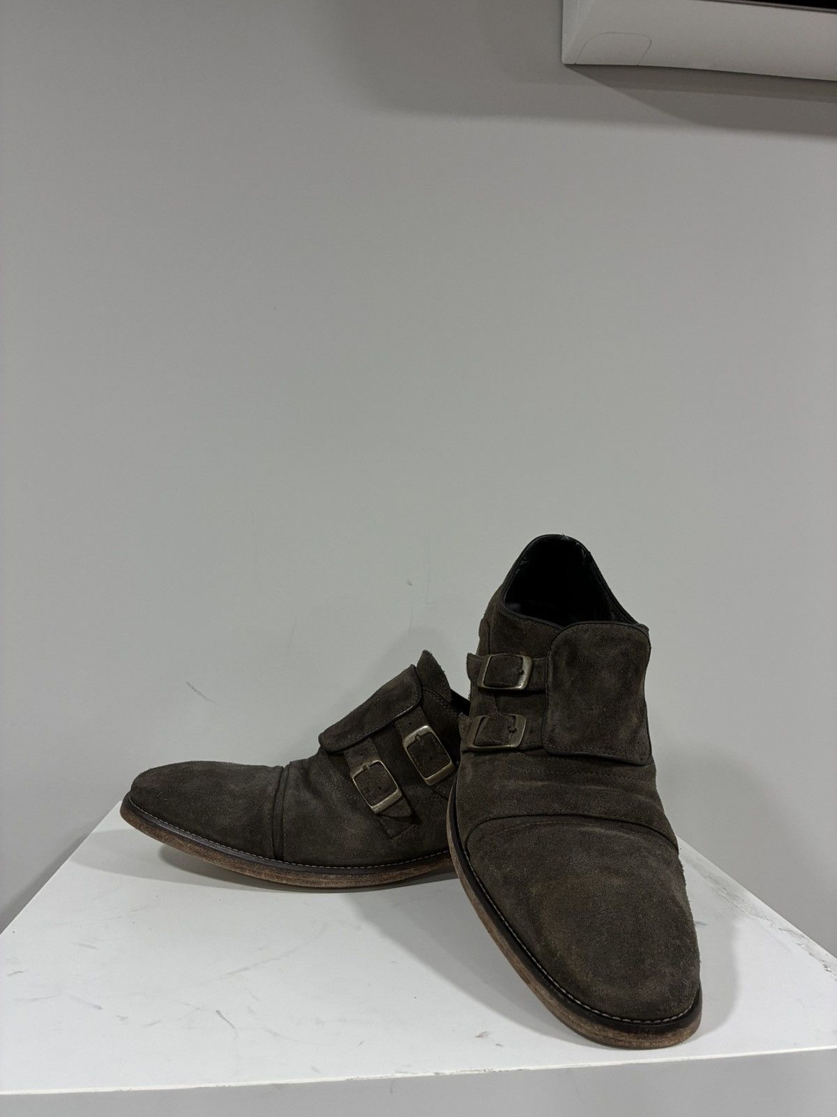 John Varvatos Fleetwood Buckle Oxford 12 Size US 12 / EU 45 - 8 Thumbnail