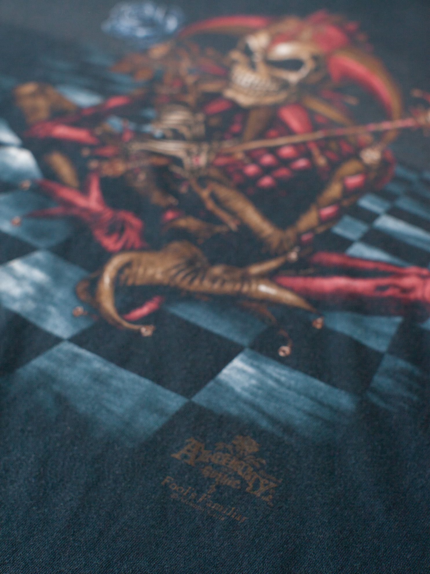 Vintage Vintage 00s Alchemy Gothic "Joker" Skull Clown T-Shirt Size US L / EU 52-54 / 3 - 4 Thumbnail
