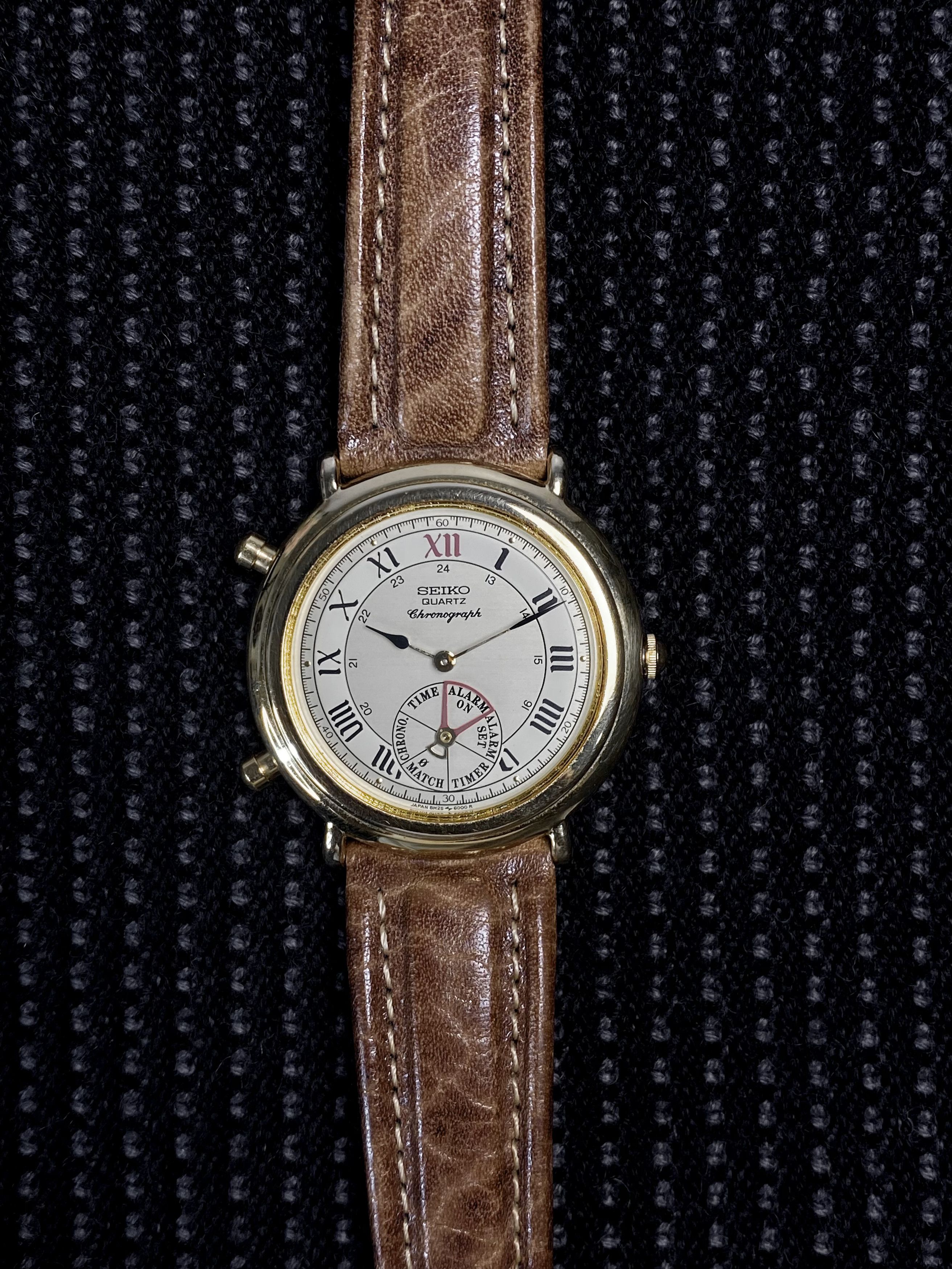 Seiko × Vintage 💥 Vtg 80's Seiko Chronograph Size ONE SIZE - 1 Thumbnail