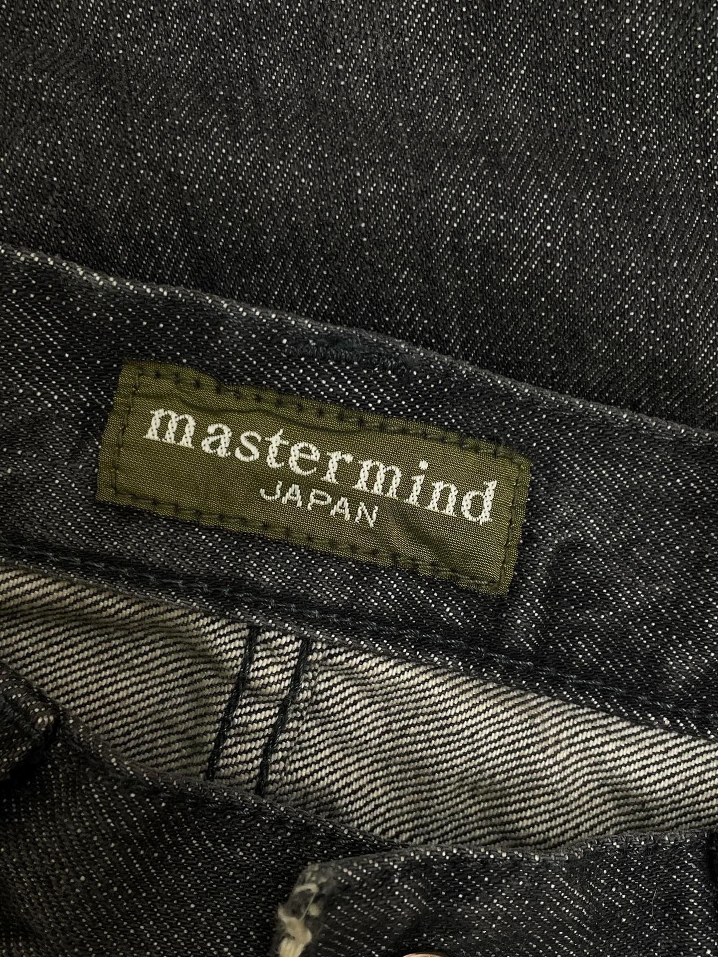 Mastermind Japan mastermind japan skull straight black denim gold S Size US 28 / EU 44 - 5 Thumbnail