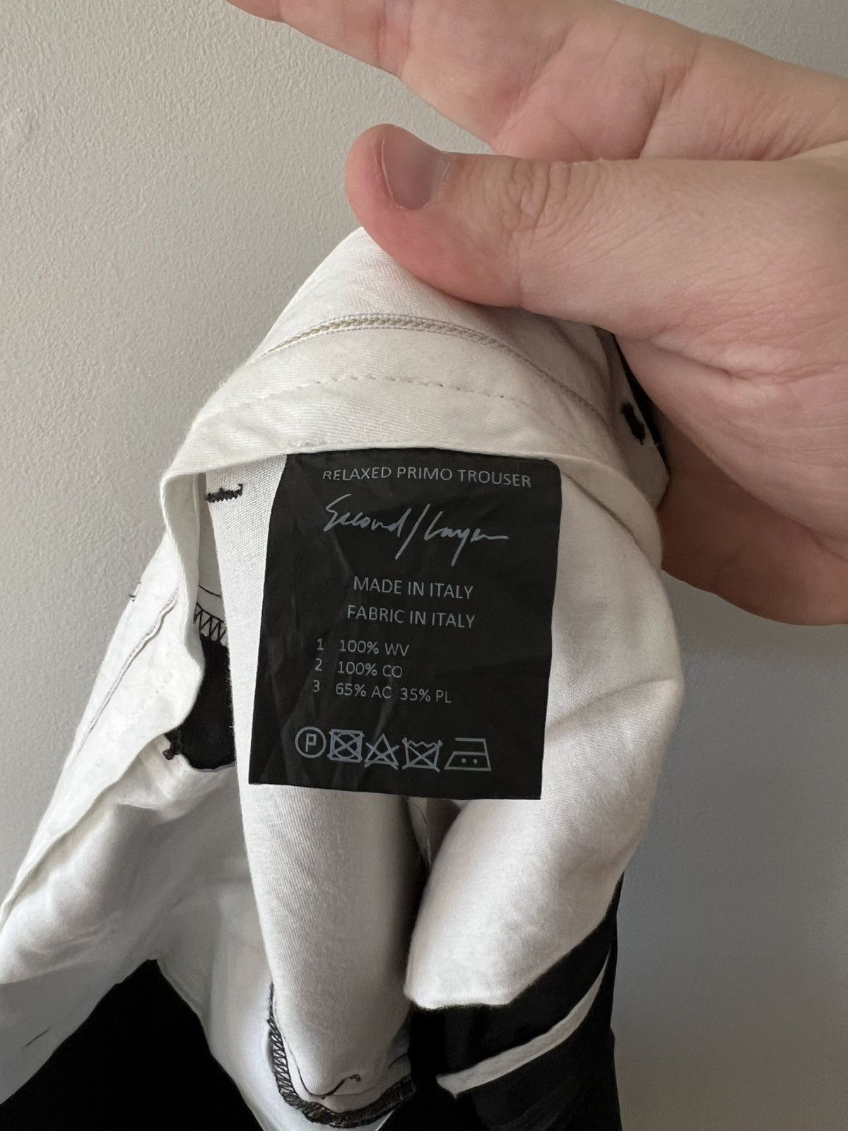 Second/Layer Relaxed Wool Primo Trouser Size US 38 / EU 54 - 6 Thumbnail