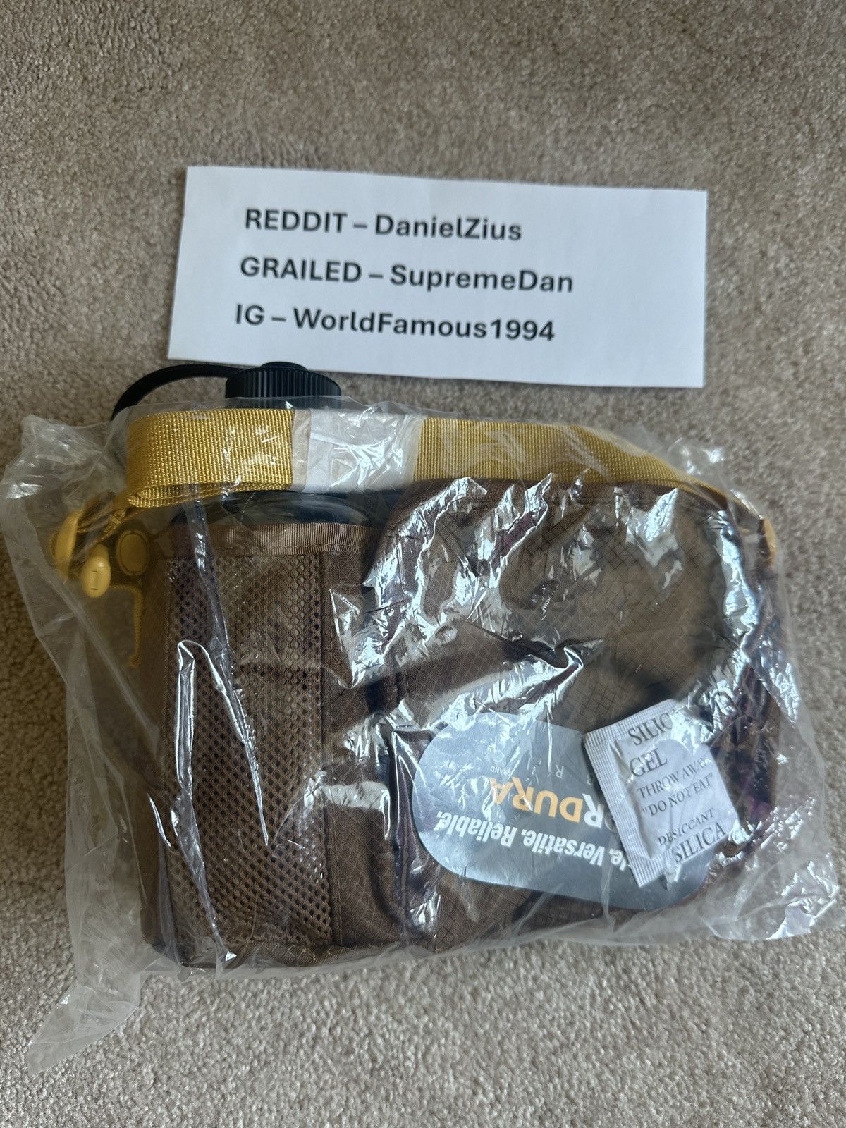 Supreme Supreme Side Bag 'Brown' Size ONE SIZE - 4 Thumbnail