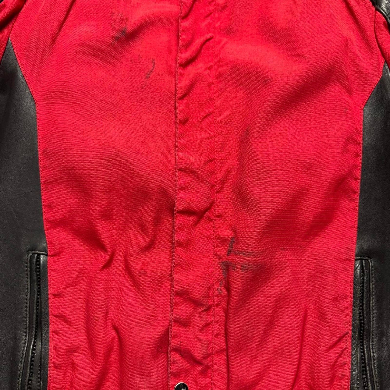 Hein Gericke Red and black vintage leather Size US L / EU 52-54 / 3 - 4 Thumbnail